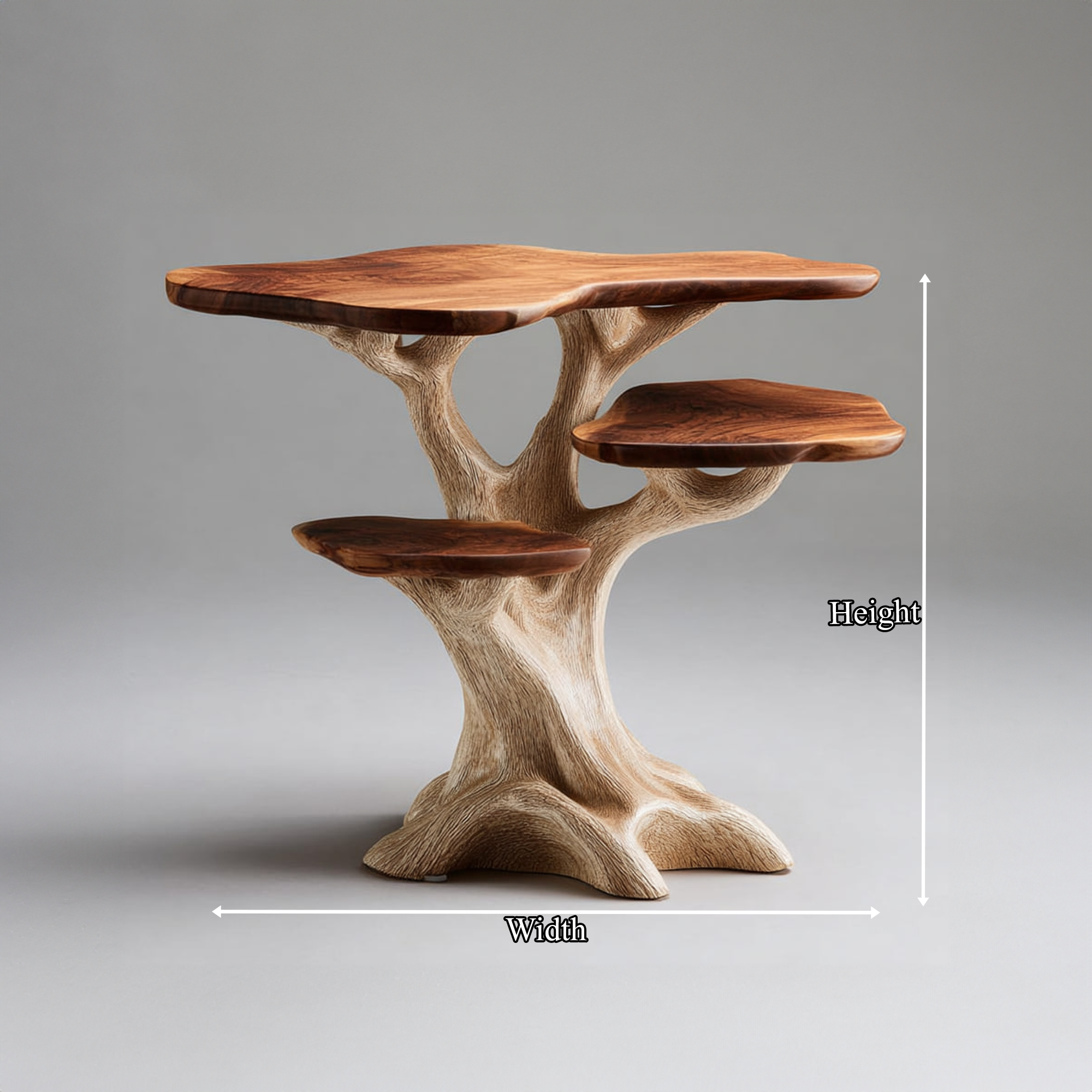 Rustic Artistic Bedside Table Bedroom Furniture SINLKIBT133