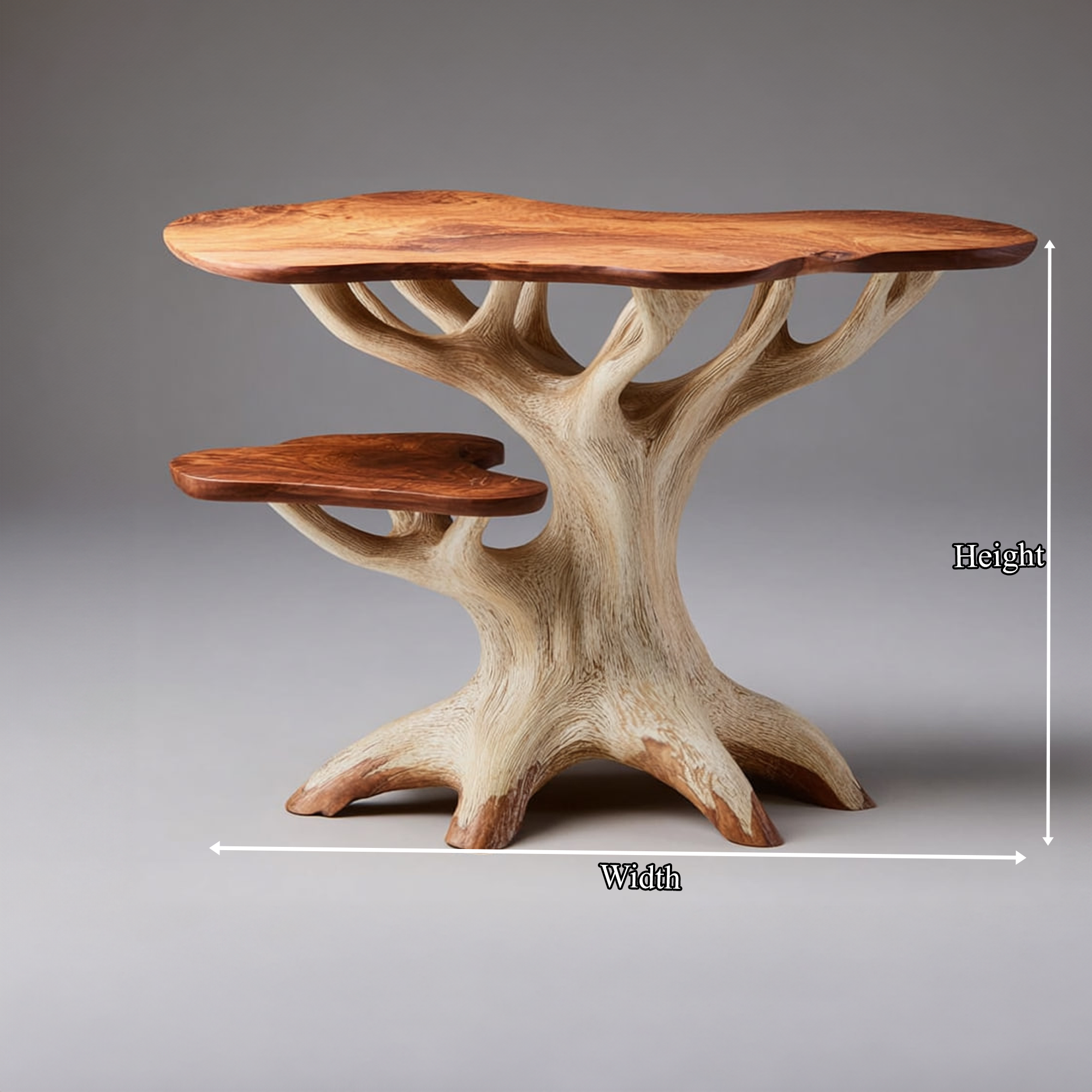 Rustic Handcrafted End Table Living Room Style SINLKIBT141