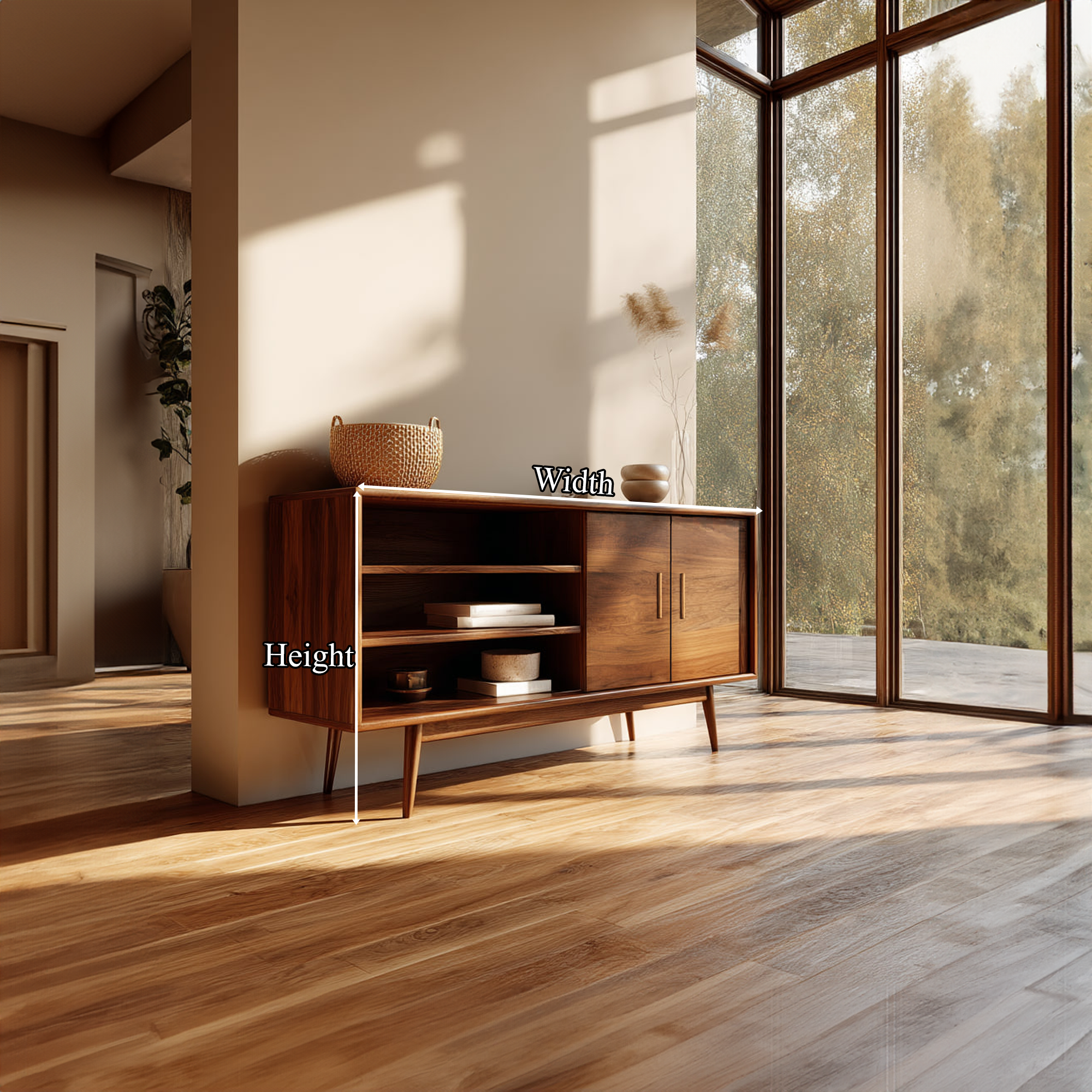 Mid Century Display Cabinet Living Room Or Bedroom SINLKISC252