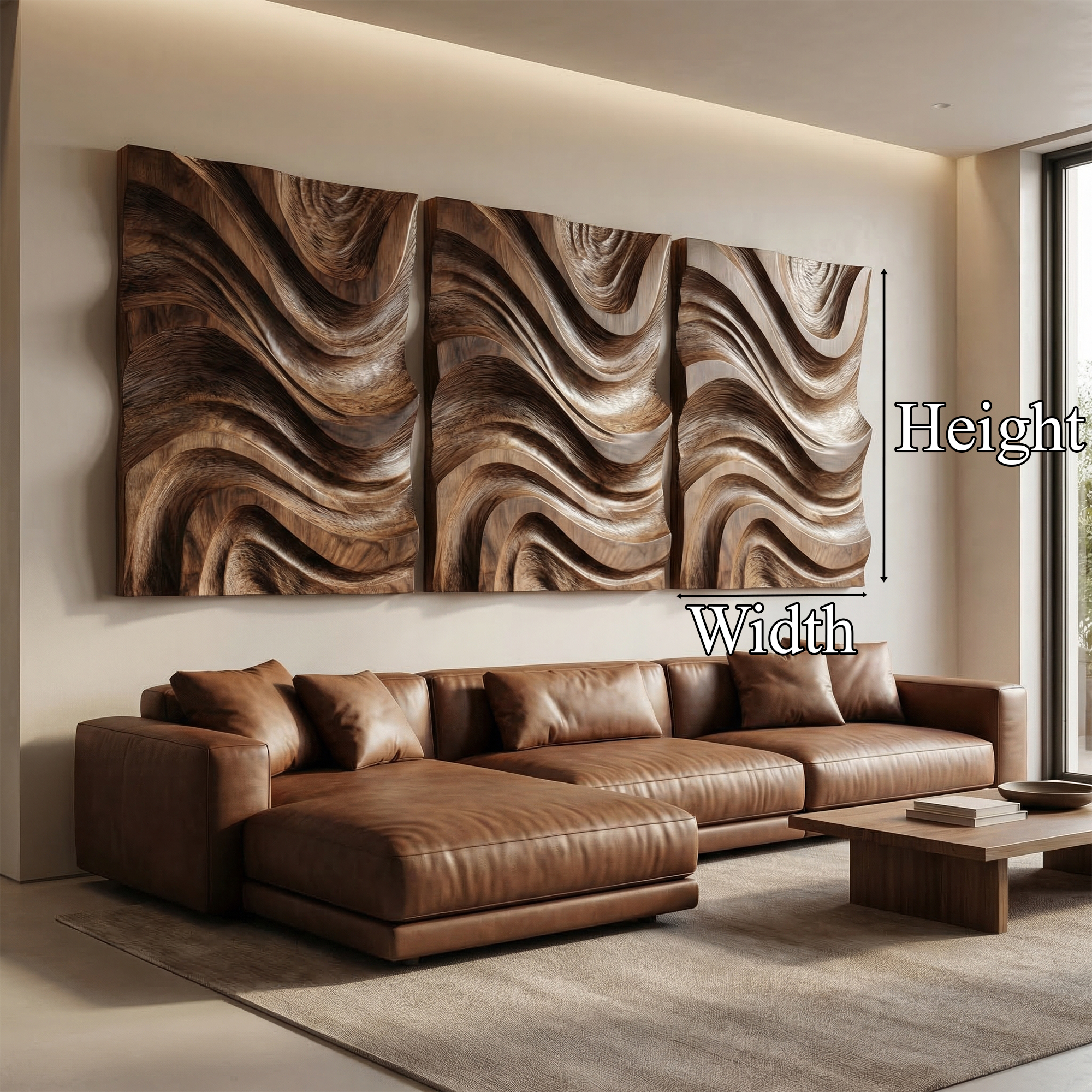 Modern Abstract Wall Art Living Room And Bedroom SINLKIWD042