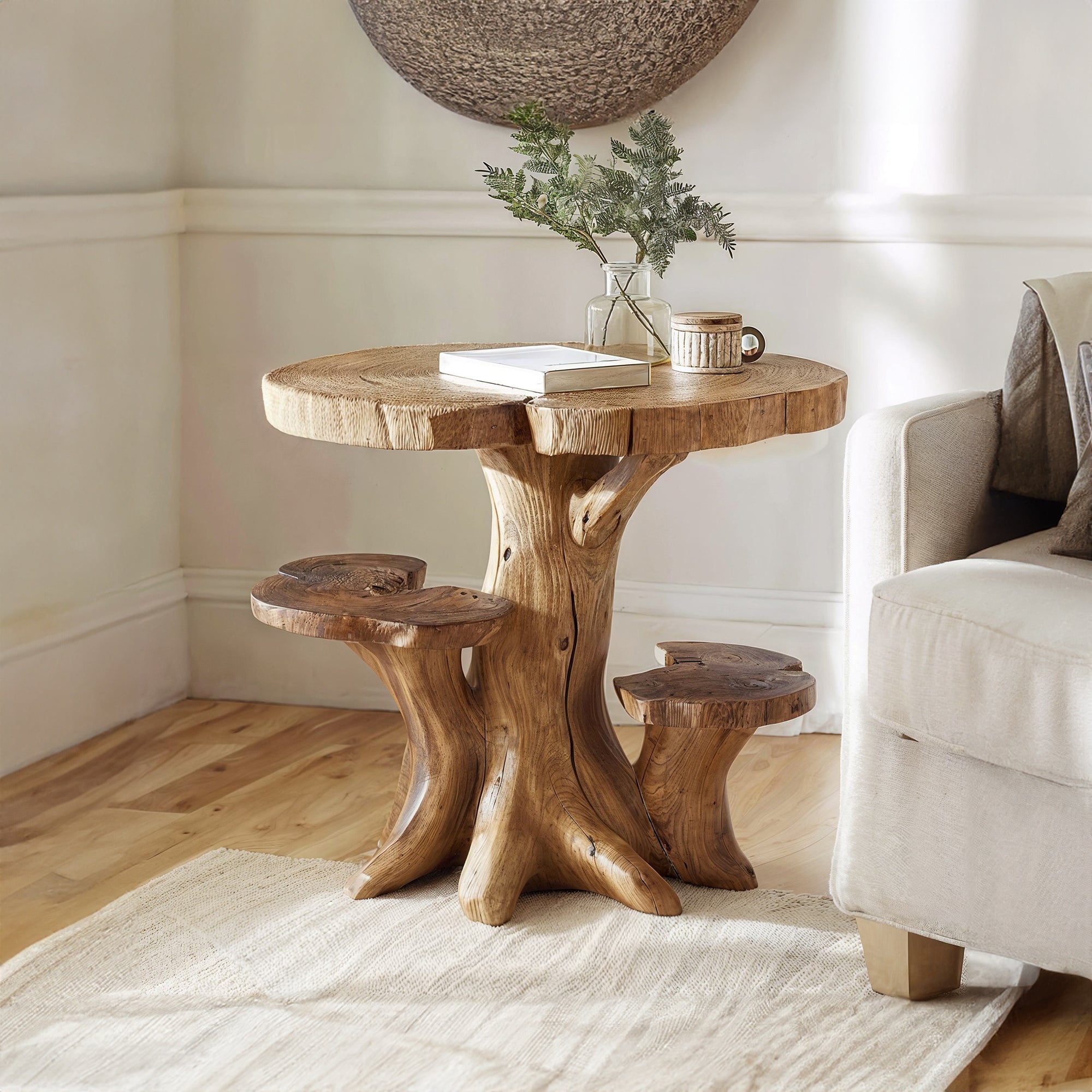 Live Edge Farmhouse Coffee Table SILDTCF012