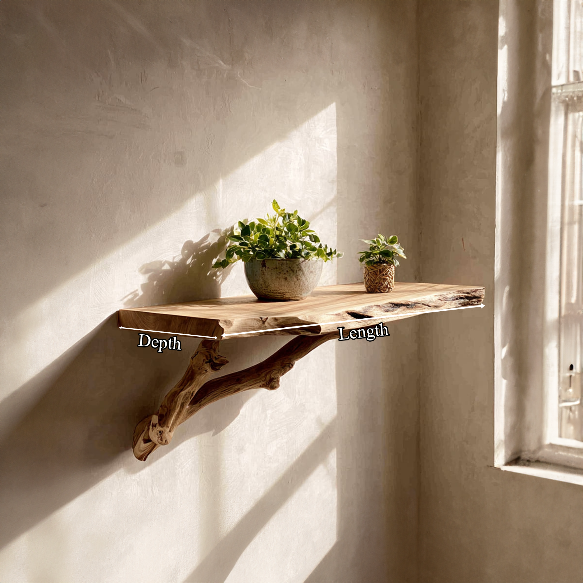 Rustic Floating Shelf Bathroom Or Entryway SINLKIFL125