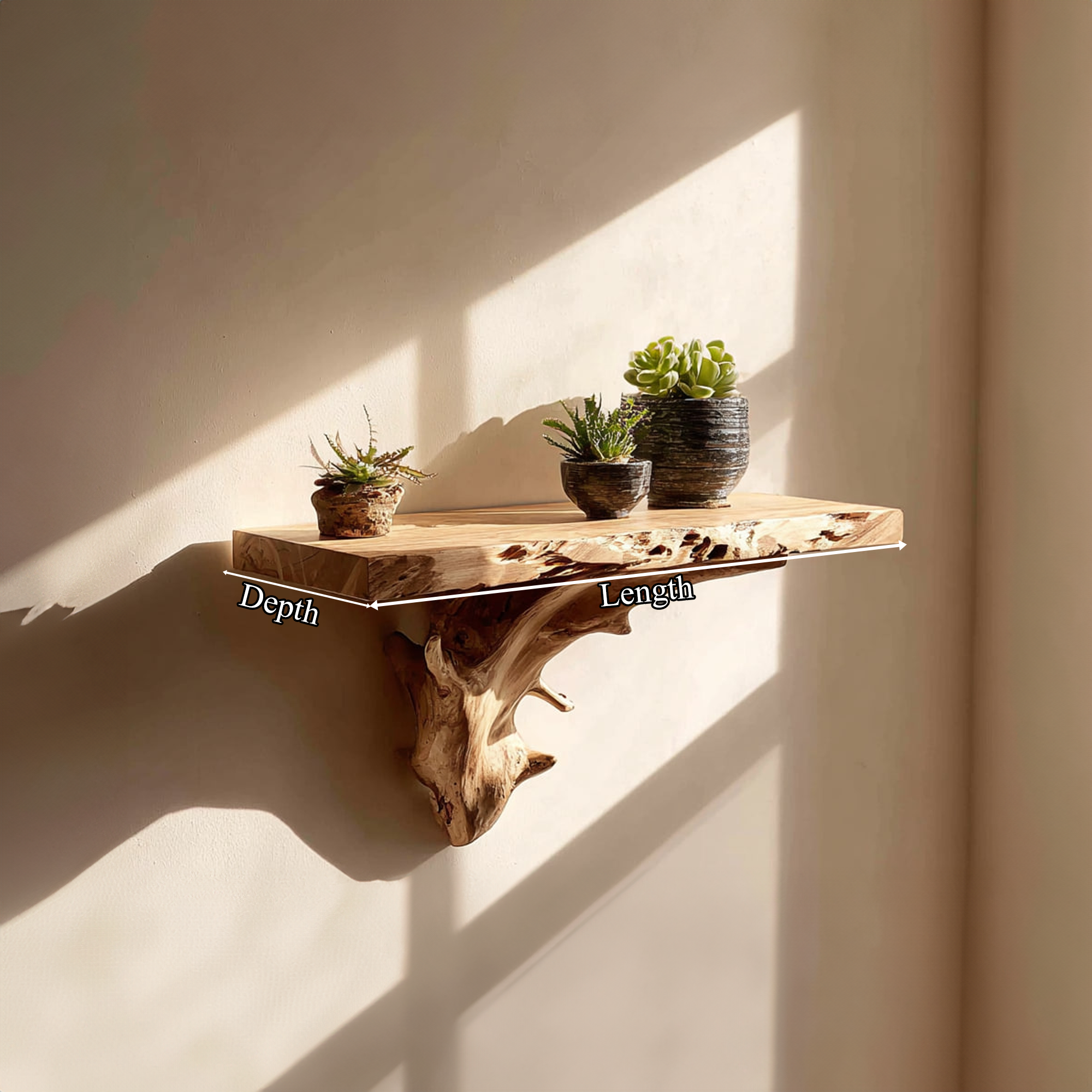 Rustic Floating Shelf Bedroom SINLKIFL124