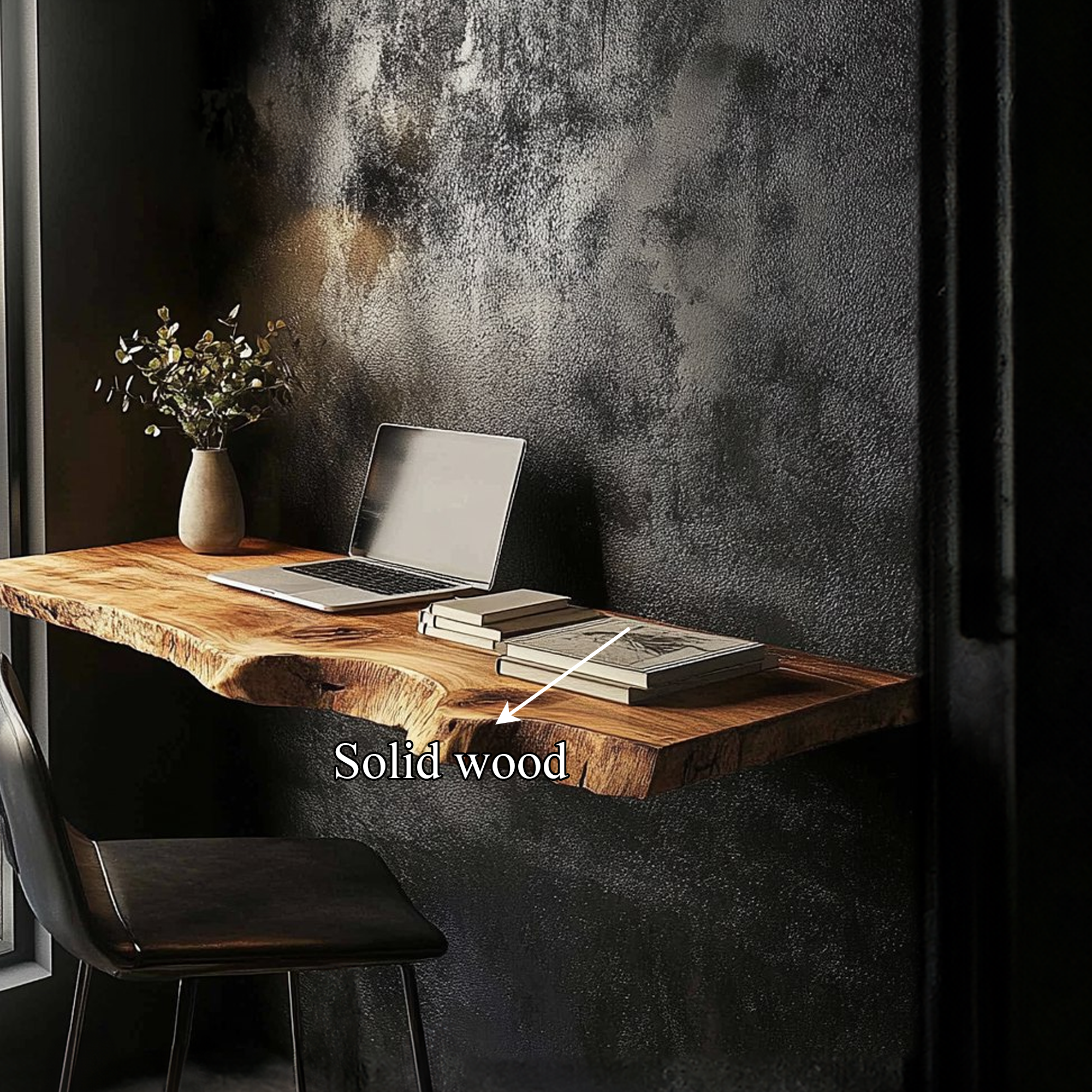 Rustic Floating Desk Study Room Or Office SINLKIFL291