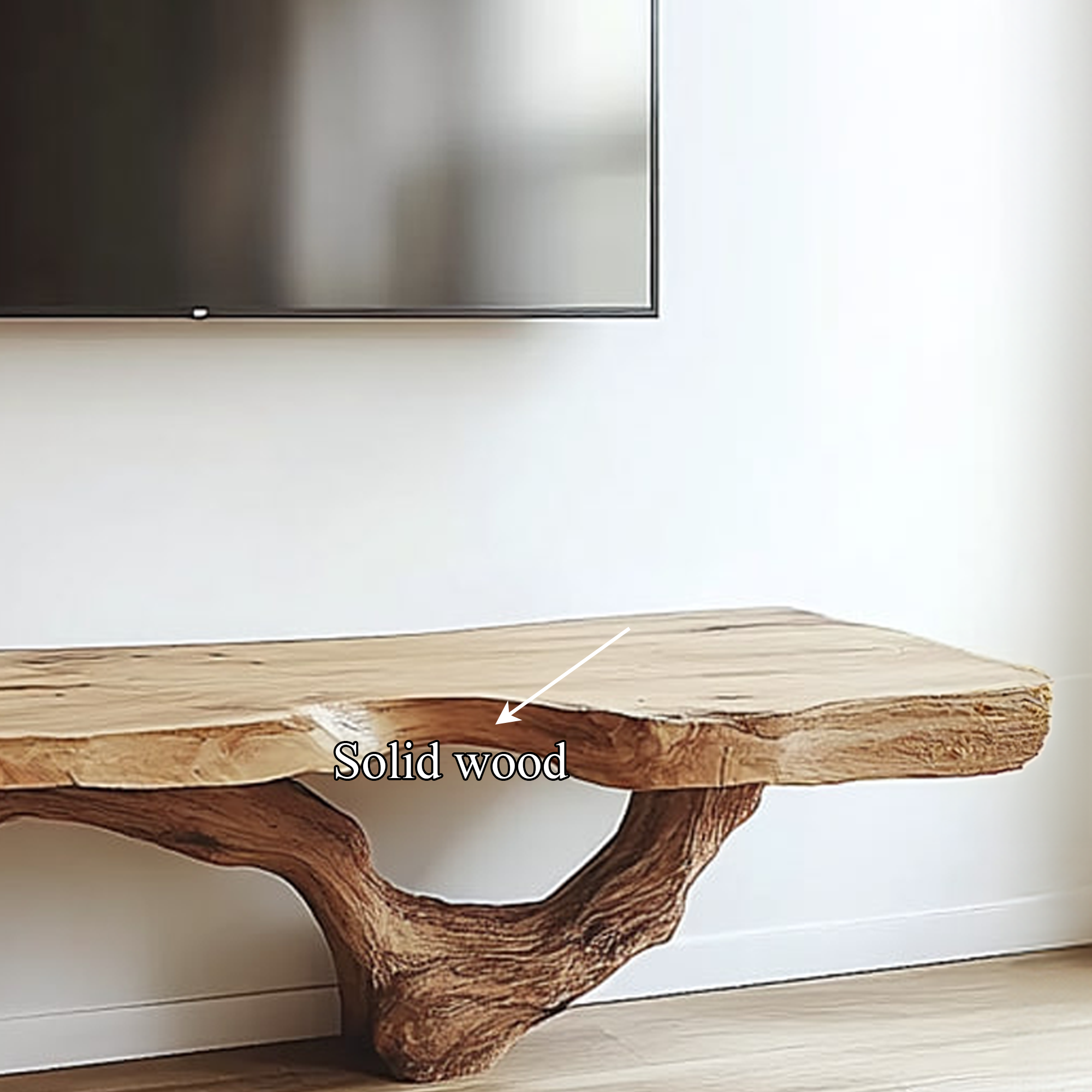 Mid Century Modern TV Stand Console Minimalist Home SINLKICS312