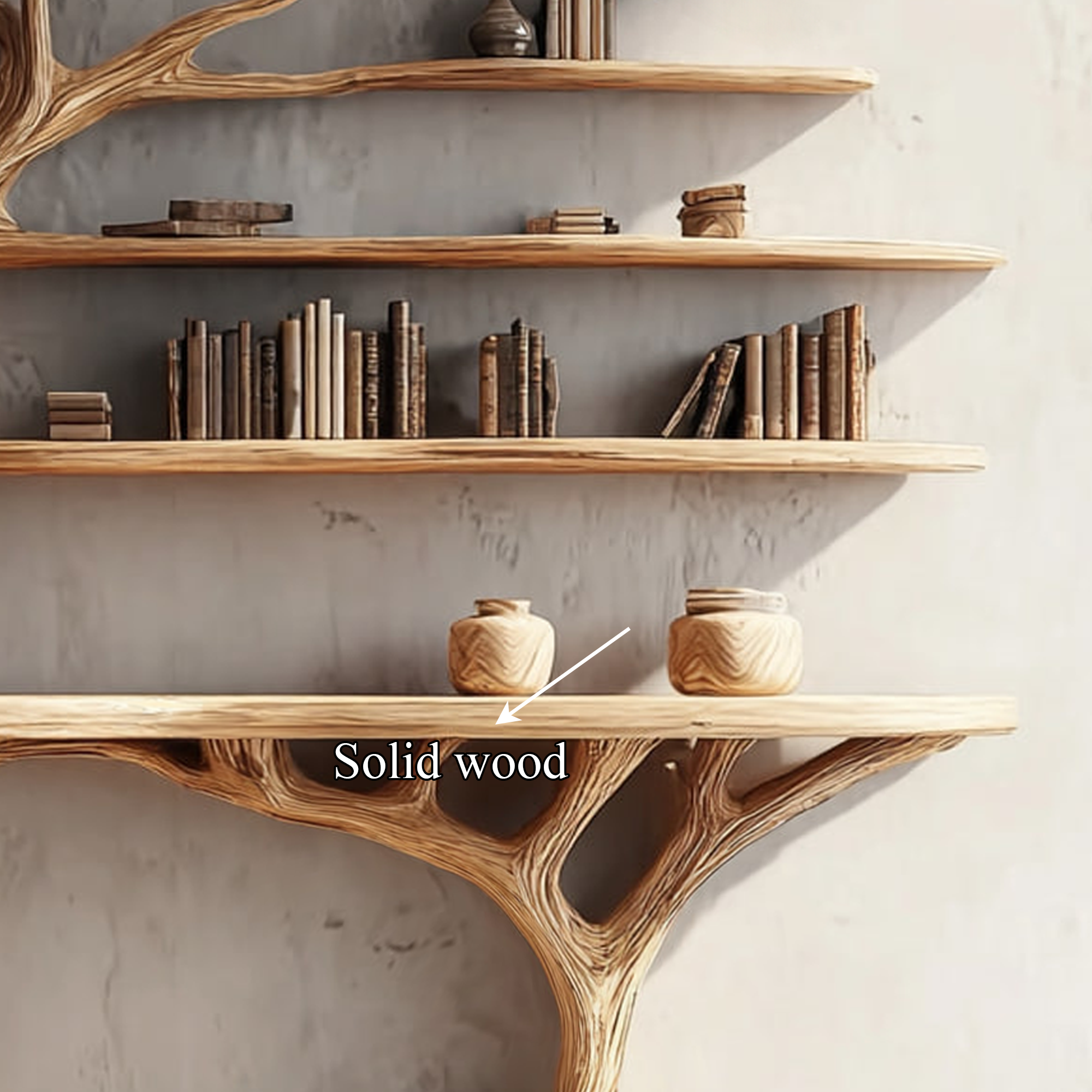 Rustic Console Table Sculpted Wood Tree Hallway SINLKICS302