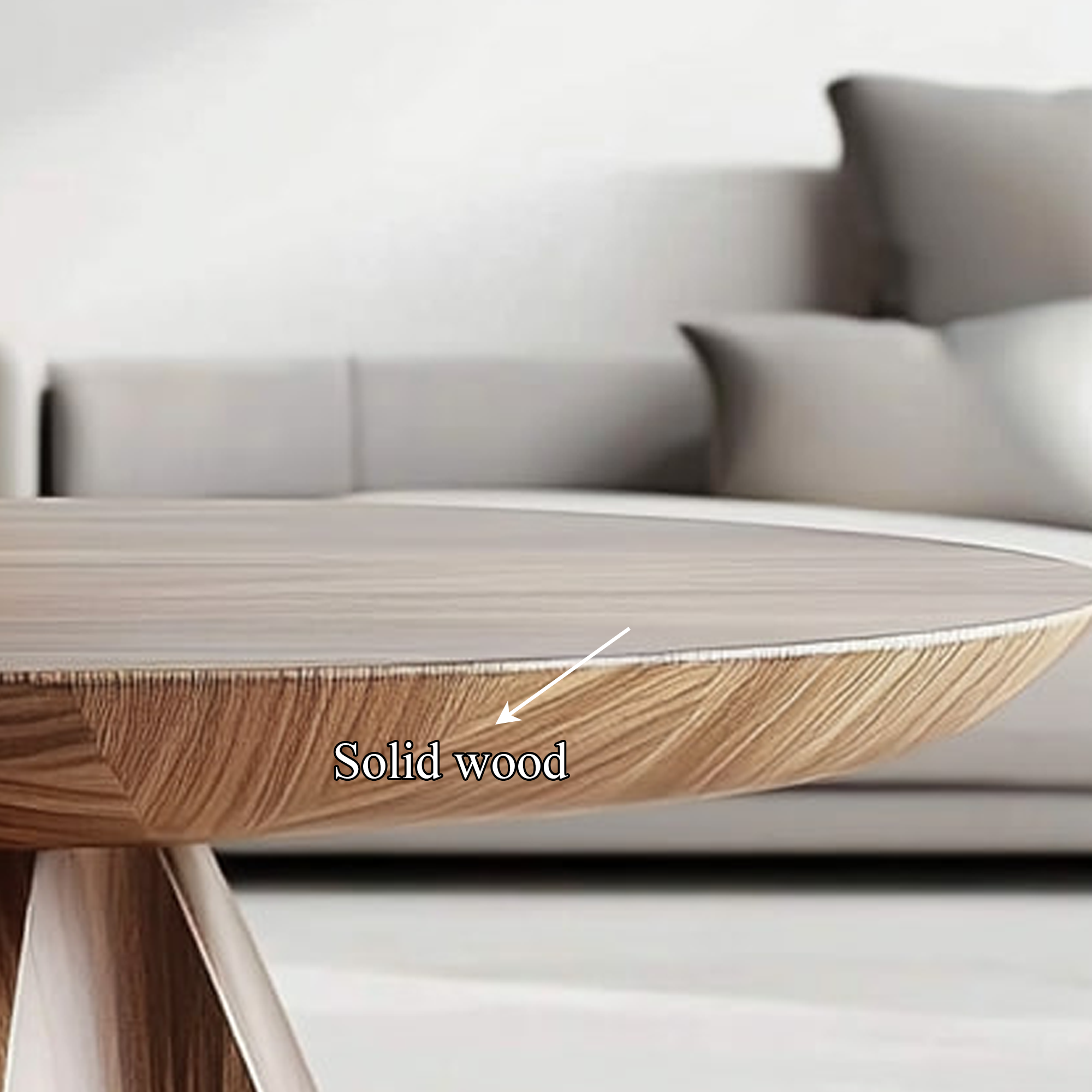 Contemporary Round Coffee Table Living Room Family Room SINLKICF211