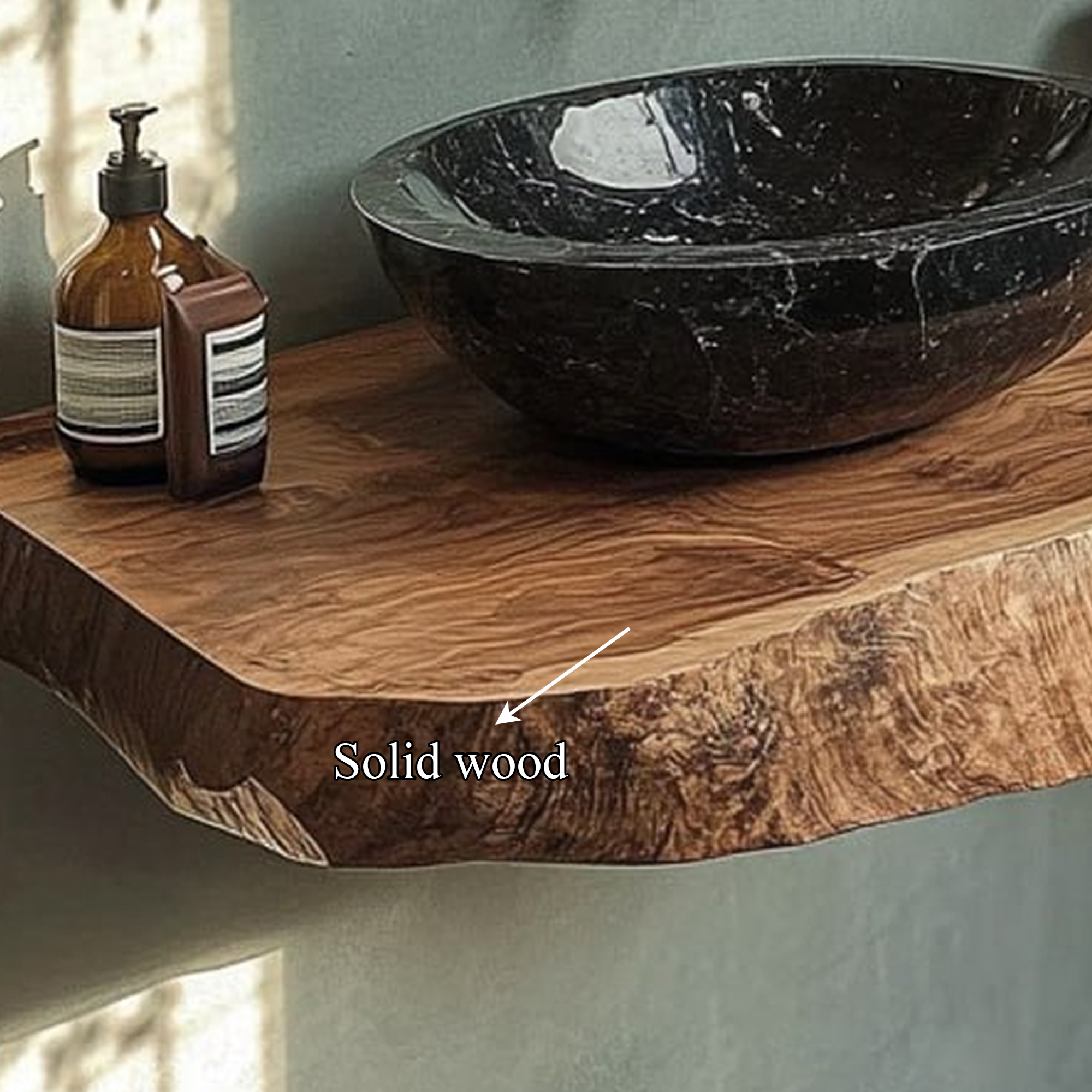 Rustic Single Sink Vanity Bathroom SINLBRV112