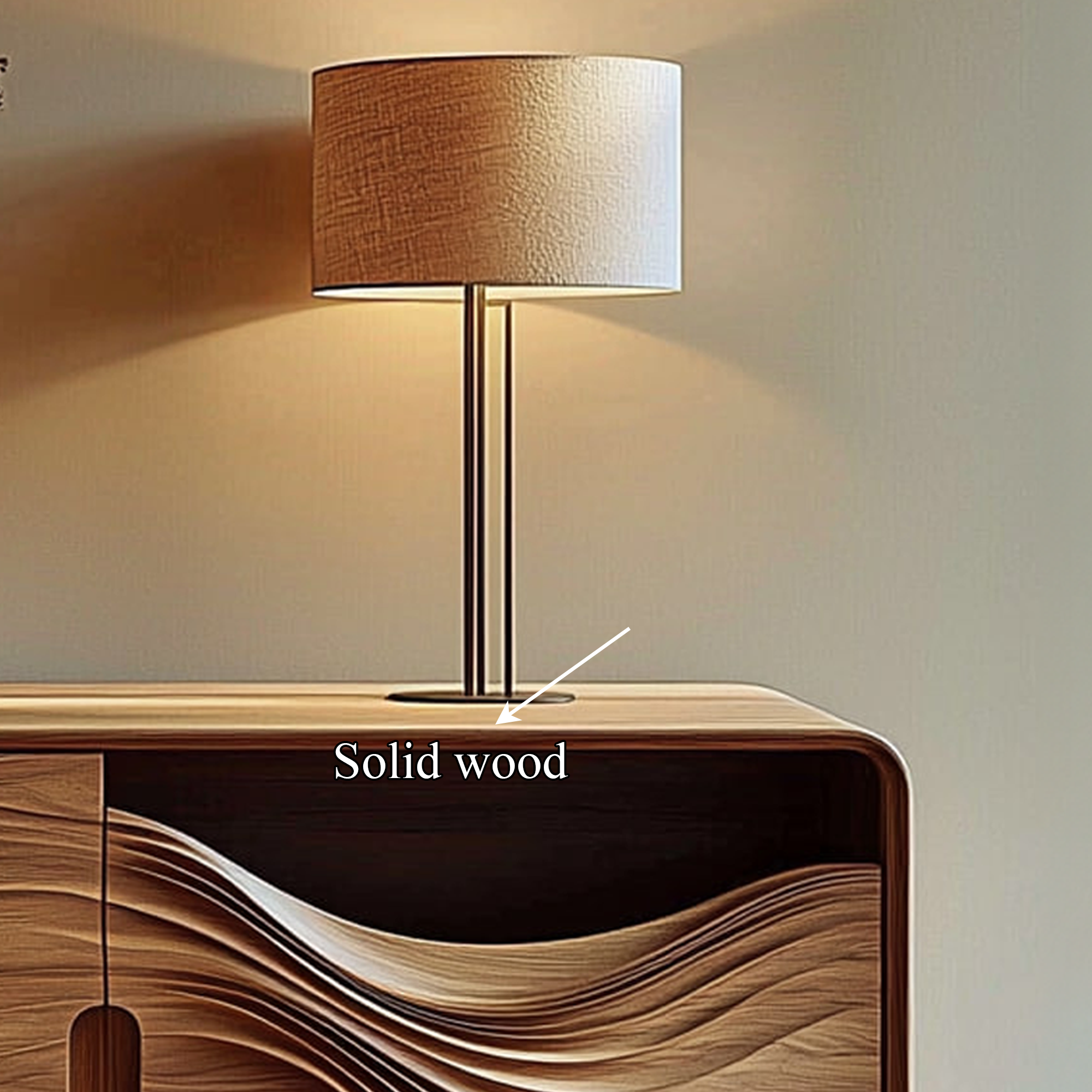 Mid Century Organic Wavy Cabinet Living Room Or Bedroom SINLKISC248