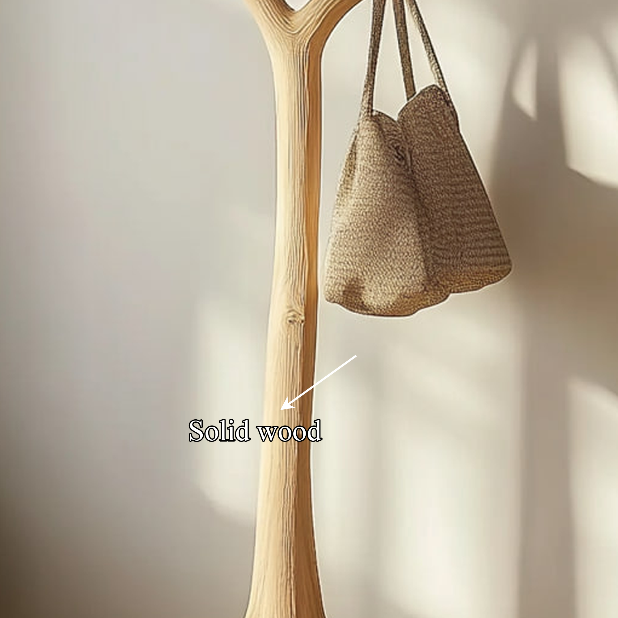 Mid Century Coat Stand Entryway Mudroom Living Room SINLKITCR032