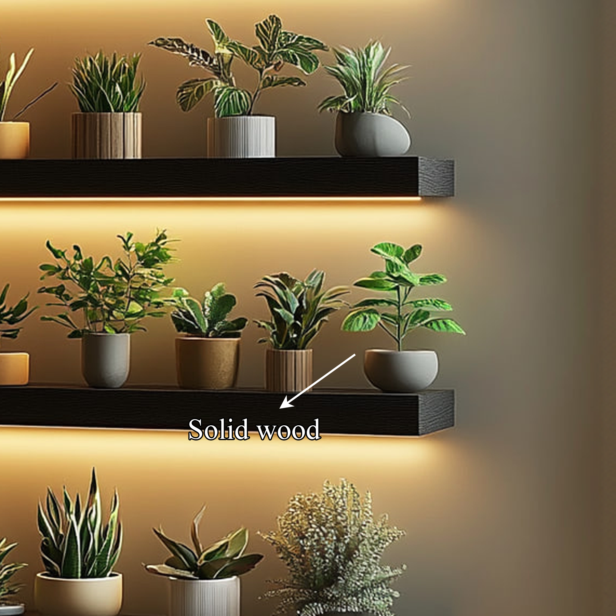 Modern Minimal Floating Shelf Living Room Or Bedroom SINLKIFL307