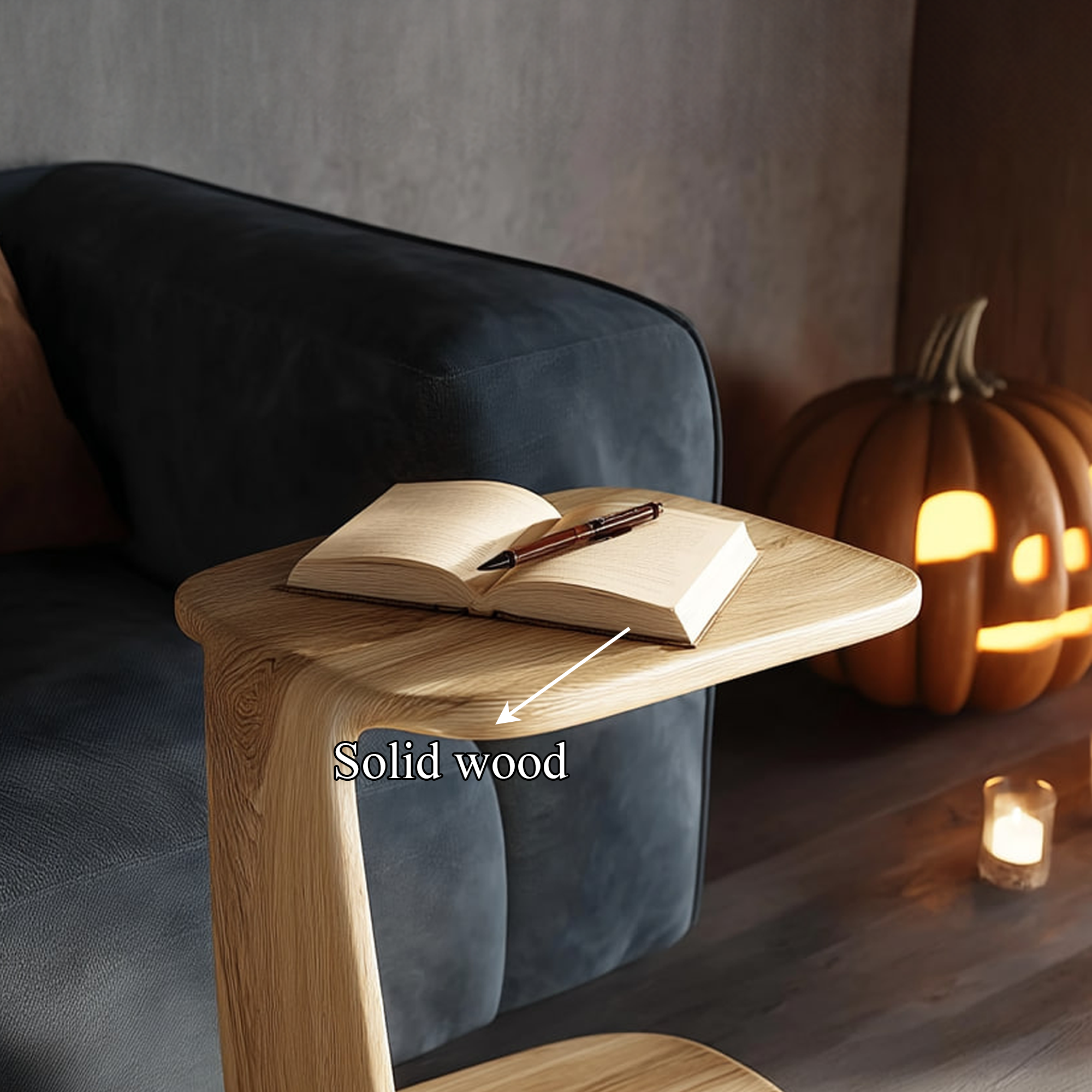 Organic Modern Modern Side Table For Living Room SINLKIBT193