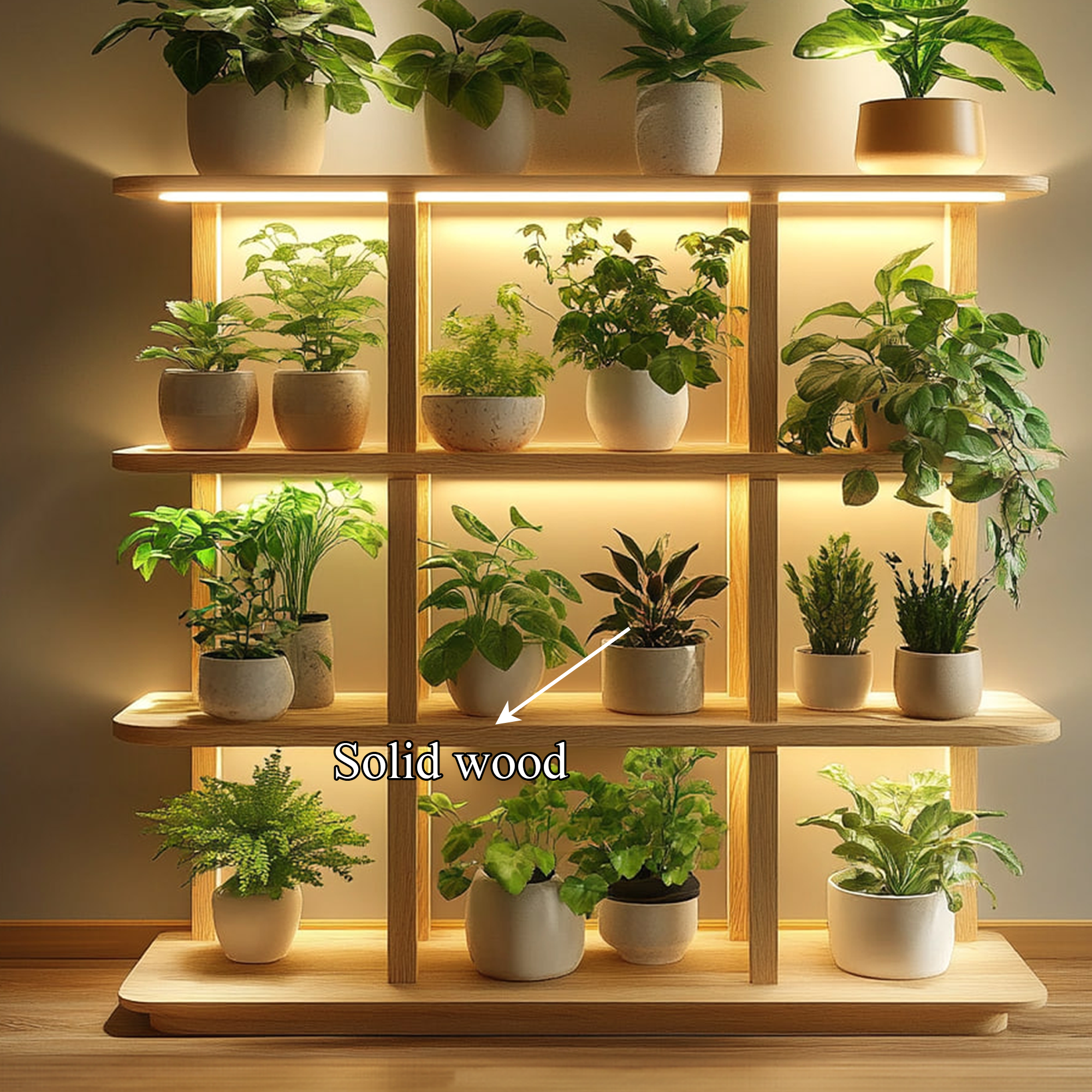 Mid Century Modern Plant Display Cozy Home SINLKITT084