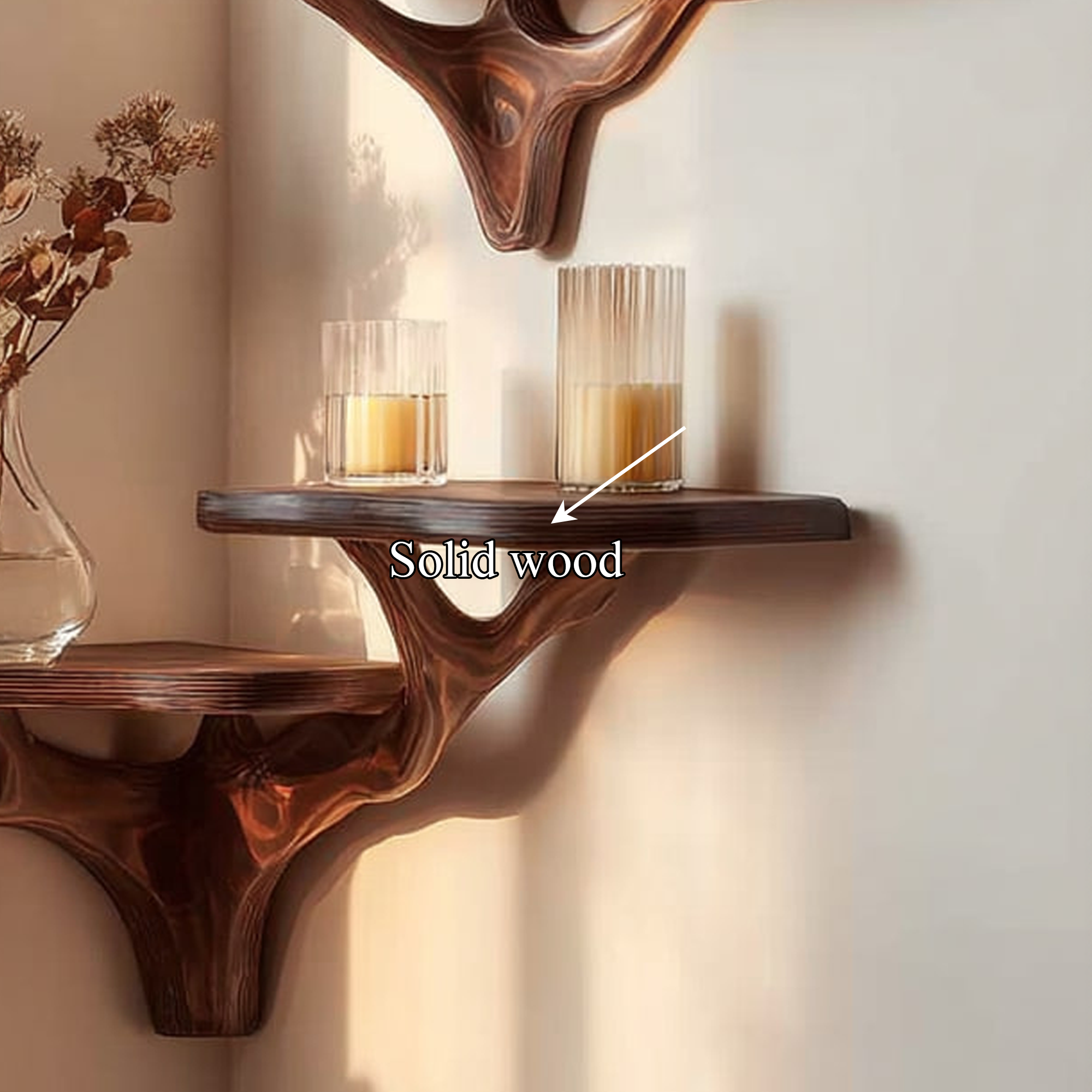 Rustic Floating Shelf Hallway Or Kitchen SINLKIFL119