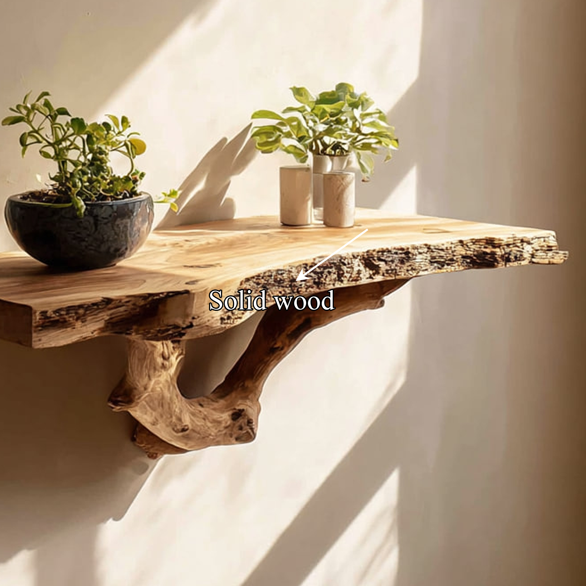 Rustic Floating Shelf Bedroom Or Office SINLKIFL122