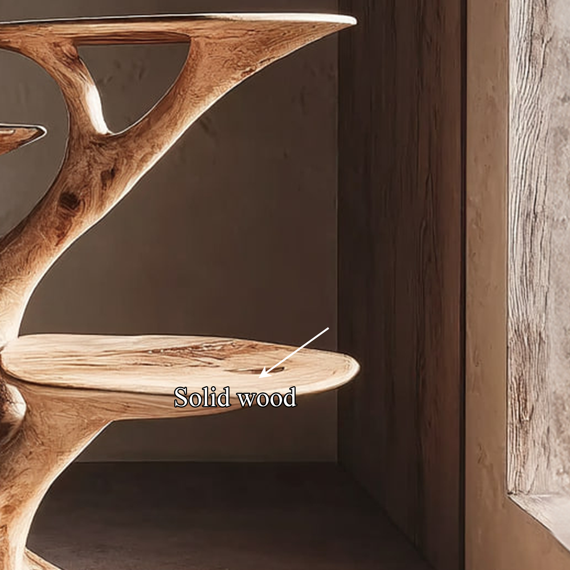 Rustic Side Table Entryway Or Living Room SINLKIBT114