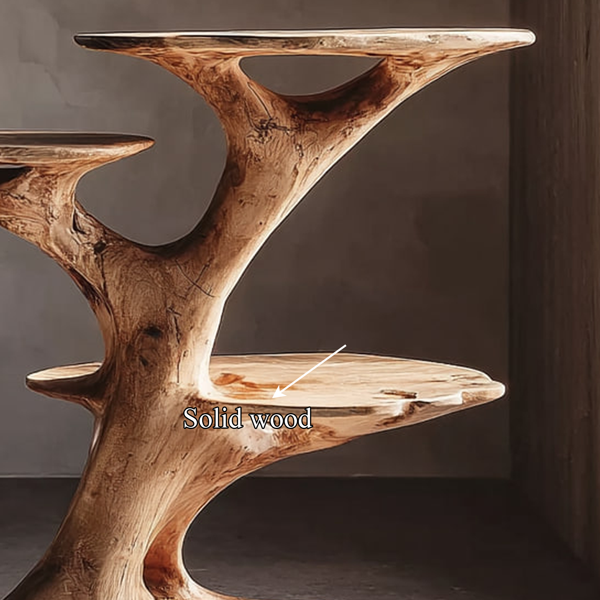 Rustic End Table Living Room And Bedroom SINLKIBT113