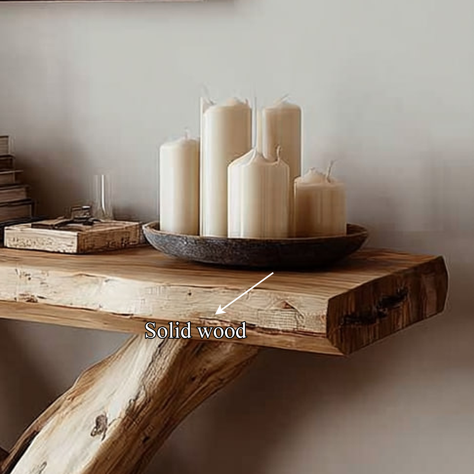 Rustic Console Table Living Room And Entryway Decor SINLKICS249
