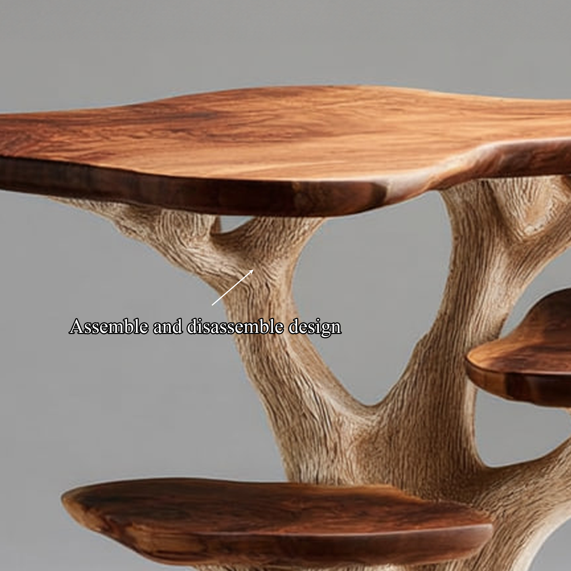 Rustic Artistic Bedside Table Bedroom Furniture SINLKIBT133