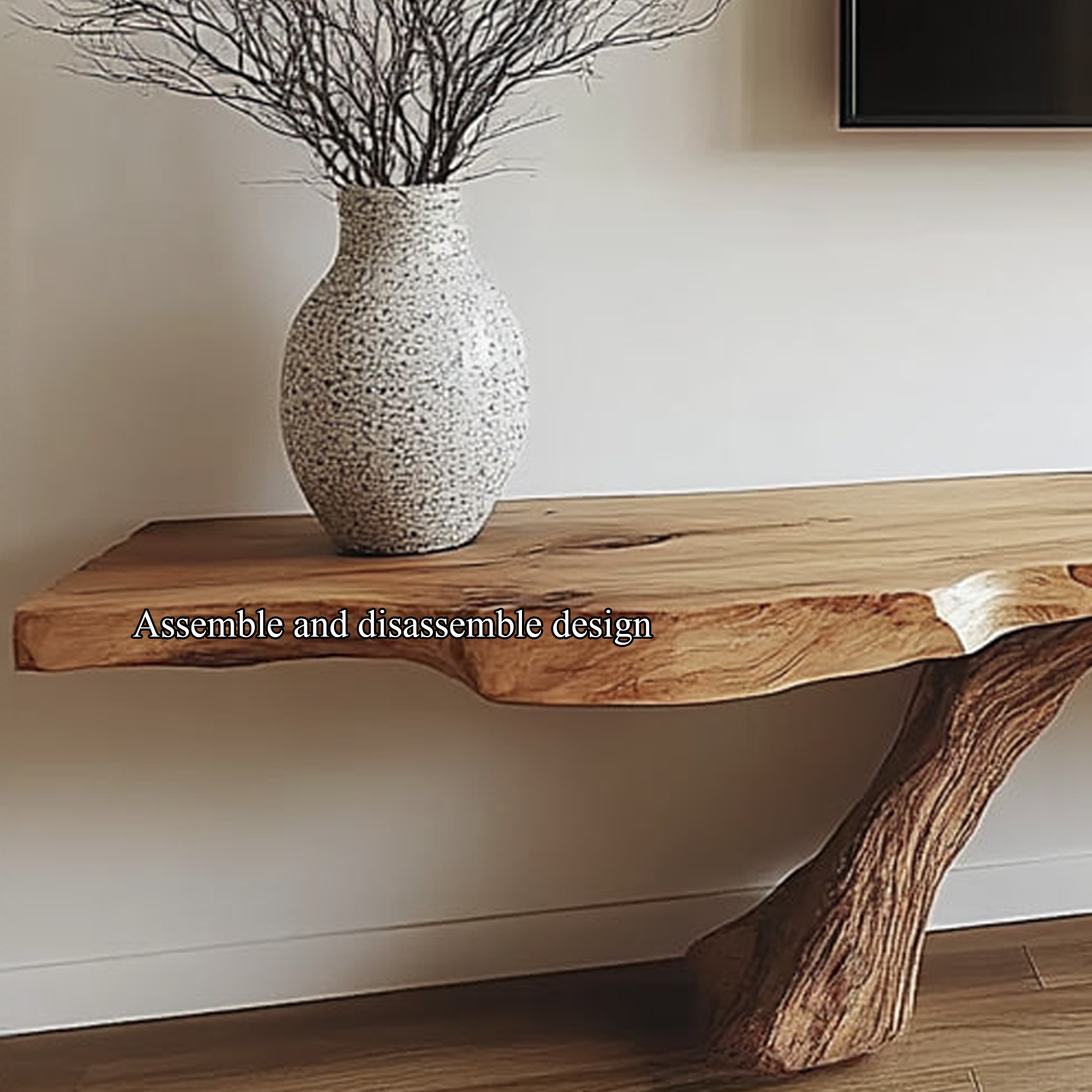 Mid Century Modern TV Stand Console Minimalist Home SINLKICS312