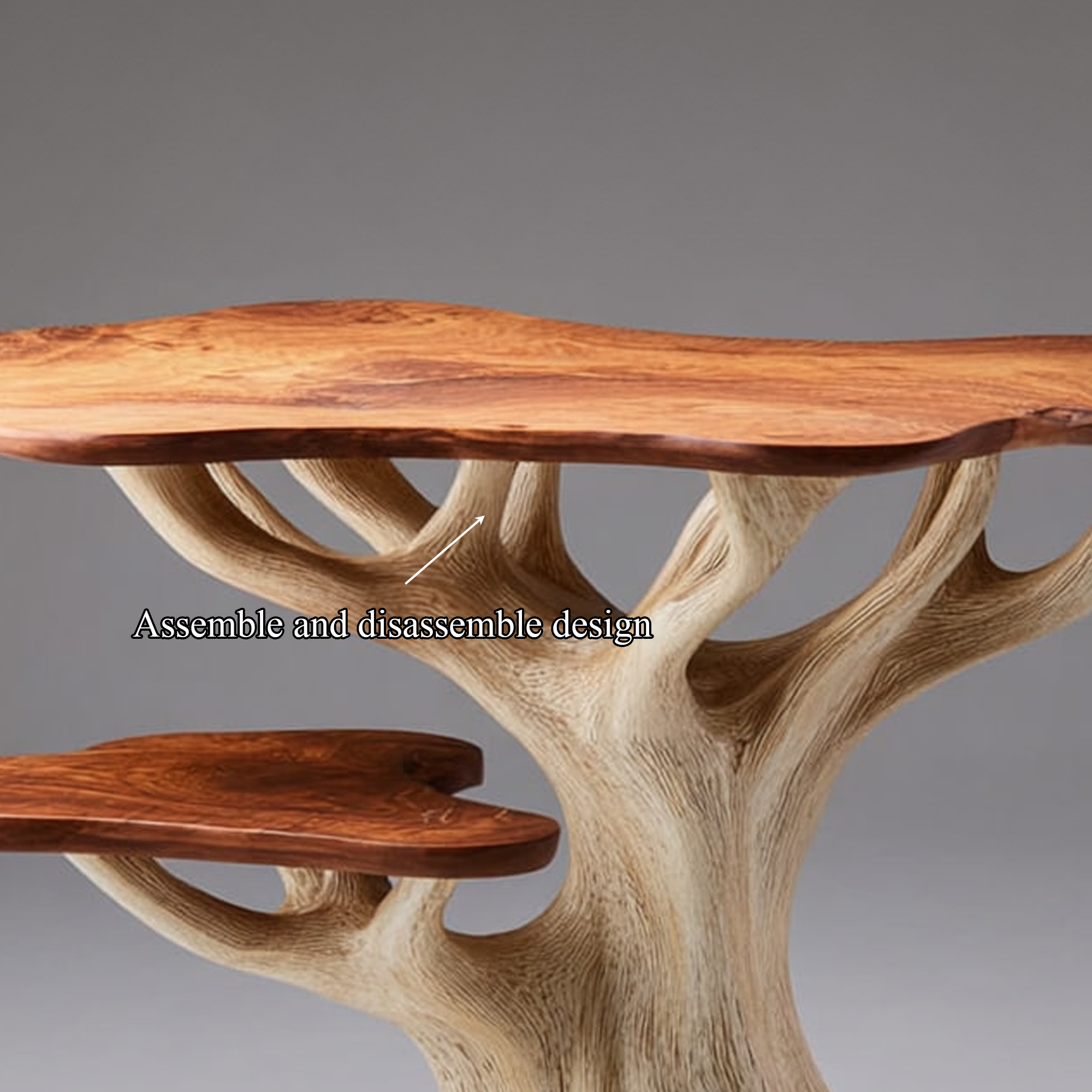 Rustic Handcrafted End Table Living Room Style SINLKIBT141