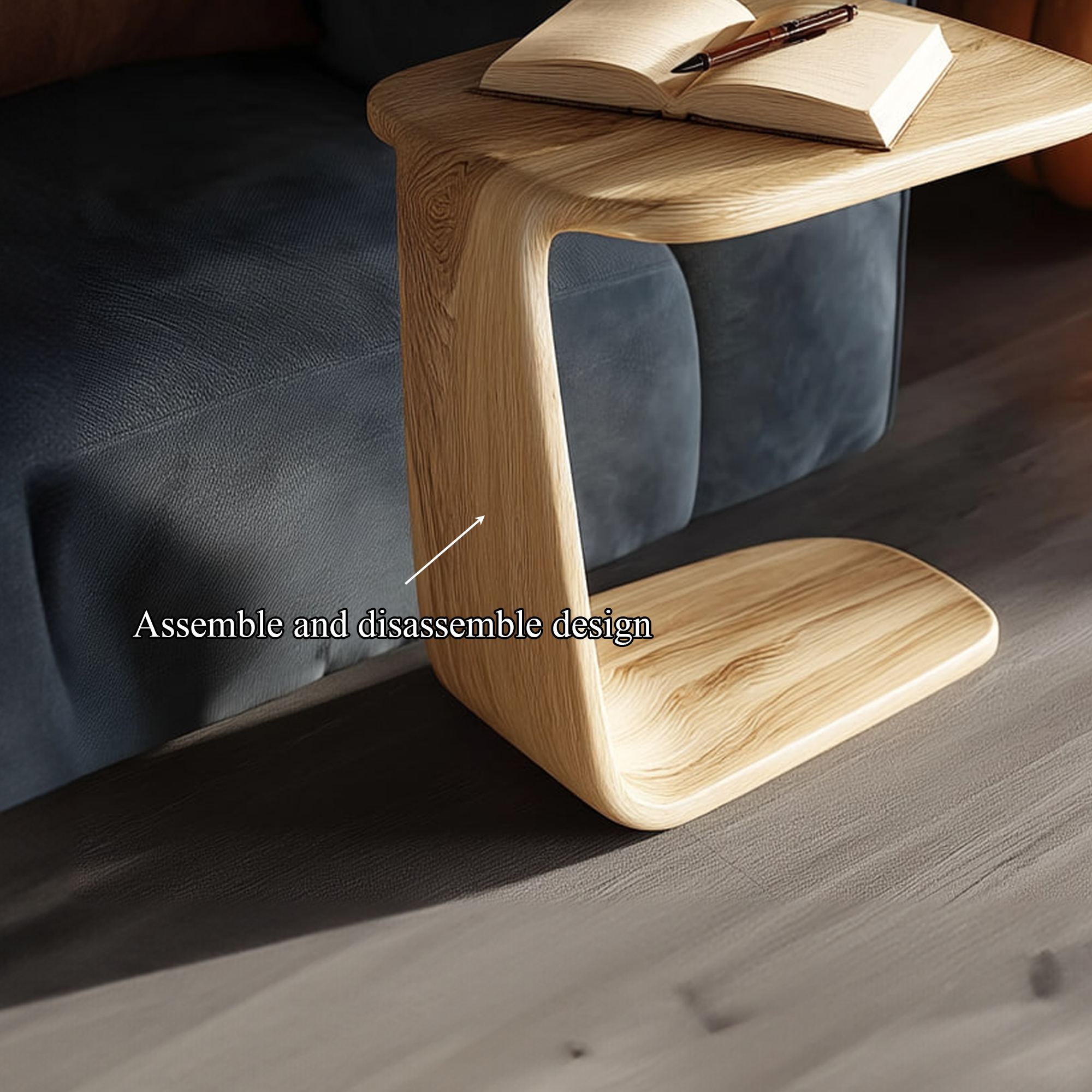 Organic Modern Modern Side Table For Living Room SINLKIBT193