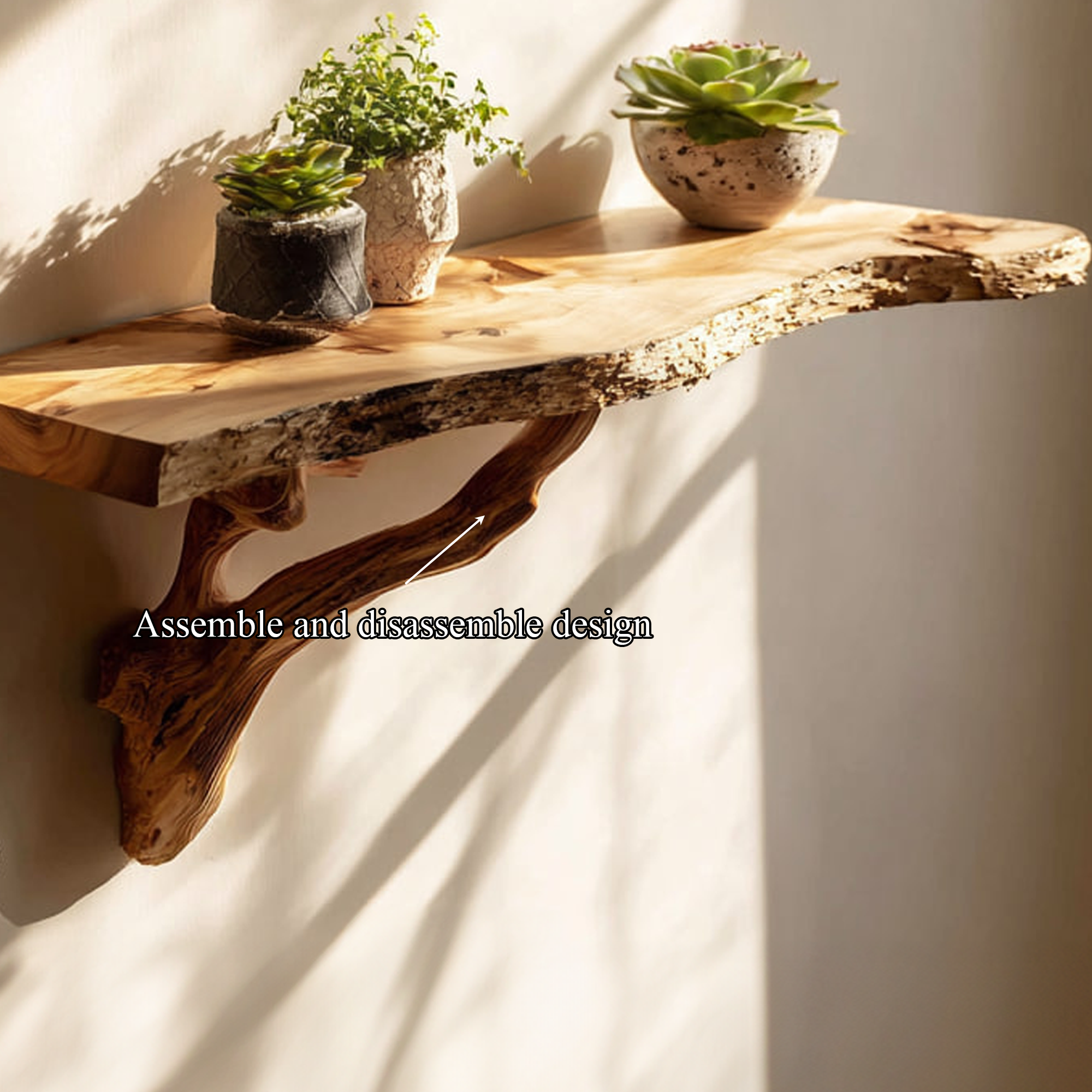 Rustic Floating Shelf Hallway Or Living Room SINLKIFL123