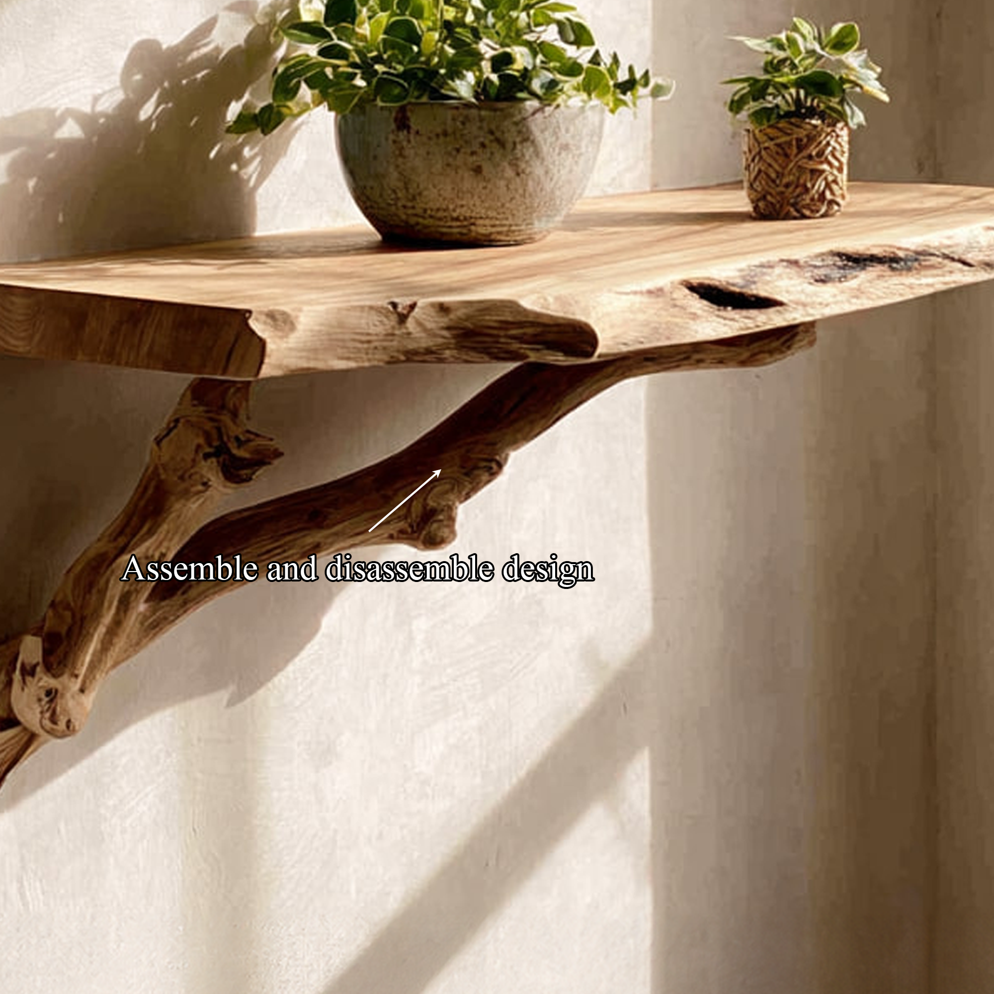 Rustic Floating Shelf Bathroom Or Entryway SINLKIFL125