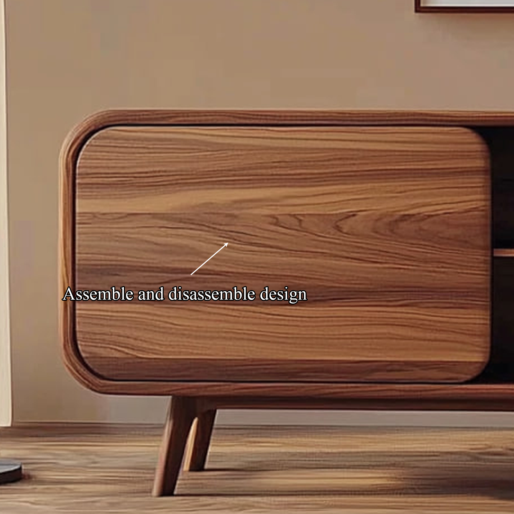 Mid Century Wood Organizer Cabinet Hallway Or Living Room SINLKISC264