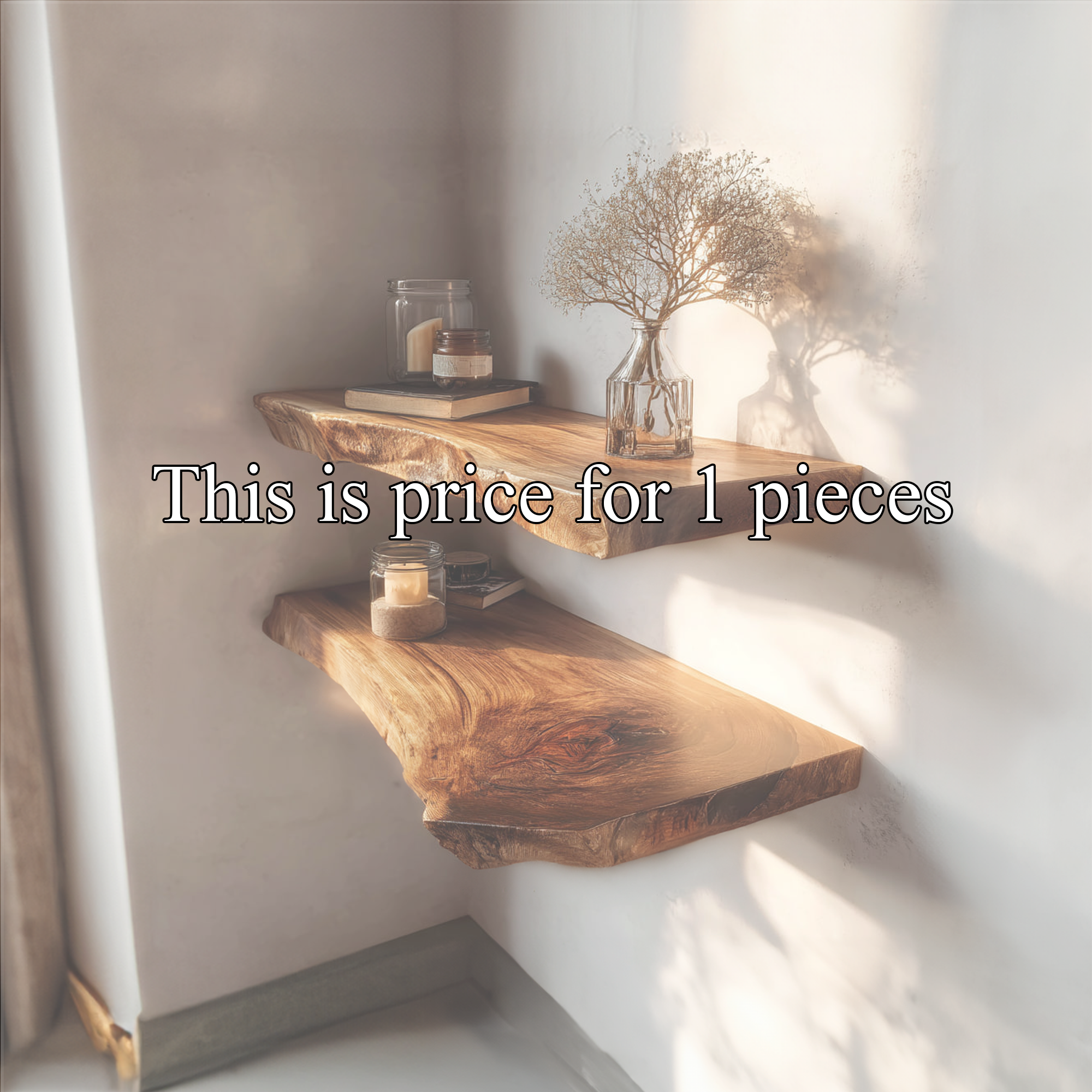 Rustic Floating Shelf Entryway Or Living Room SINLKIFL304