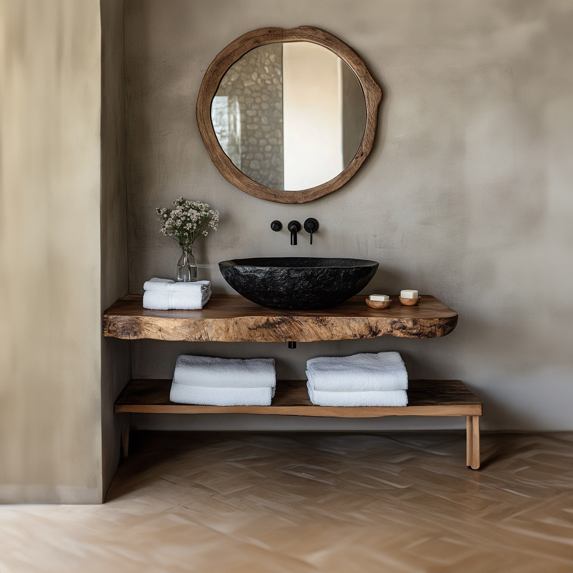 Rustic Modern Vanity Bathroom SINLBRV110