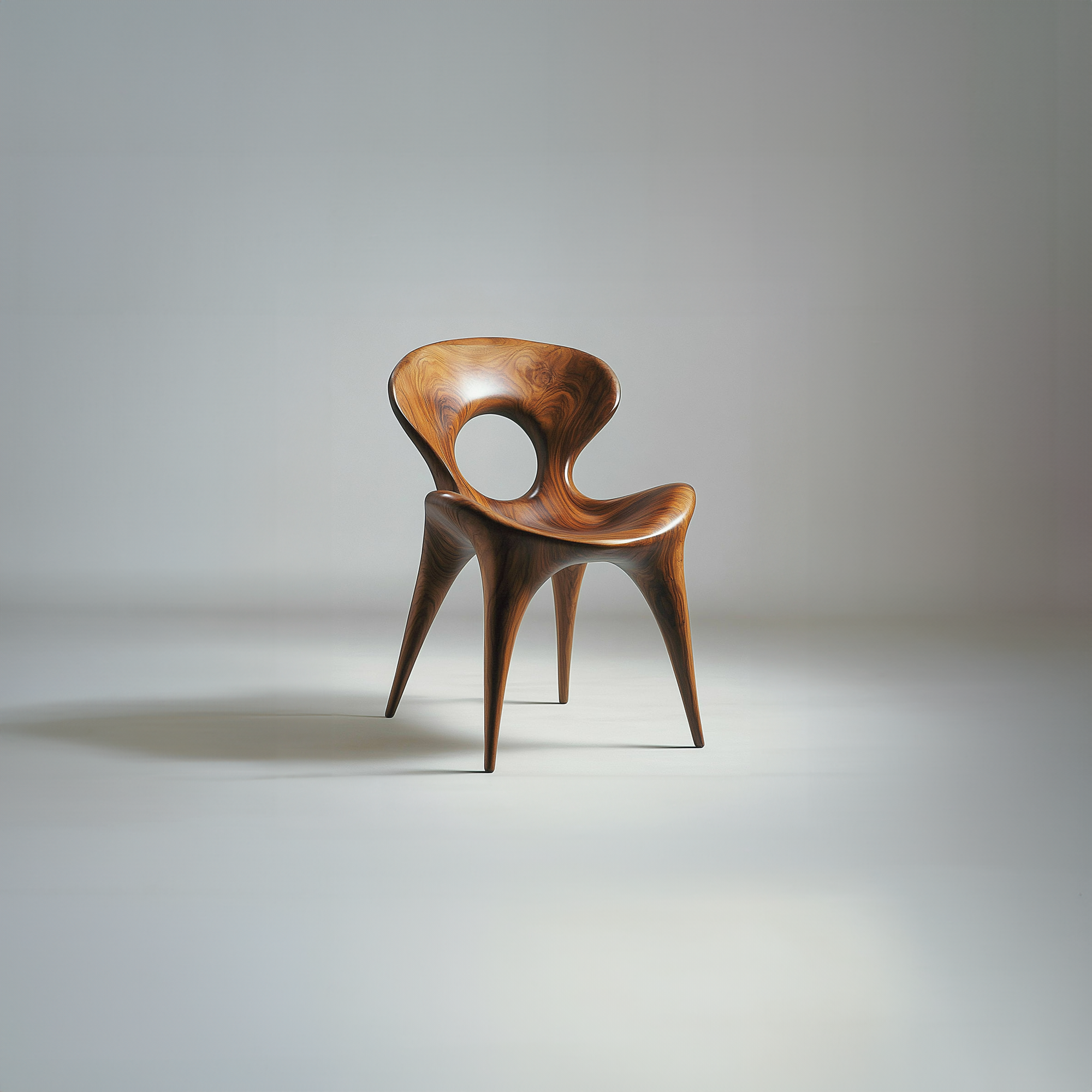 Organic Modern Luxury Accent Chair Living Room Or Lounge SINLKIWC014