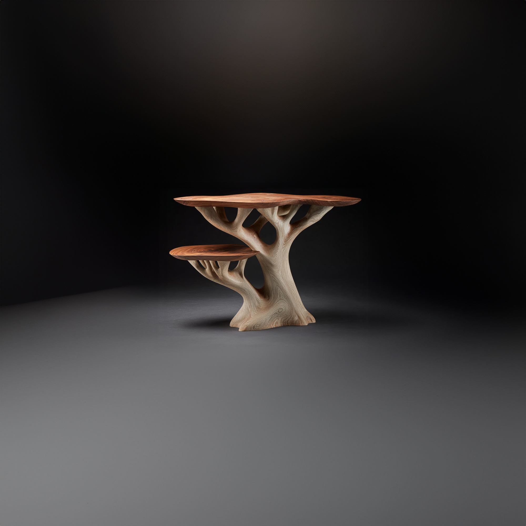 Rustic Organic End Table Bedroom Or Living Room Accent SINLKIBT130