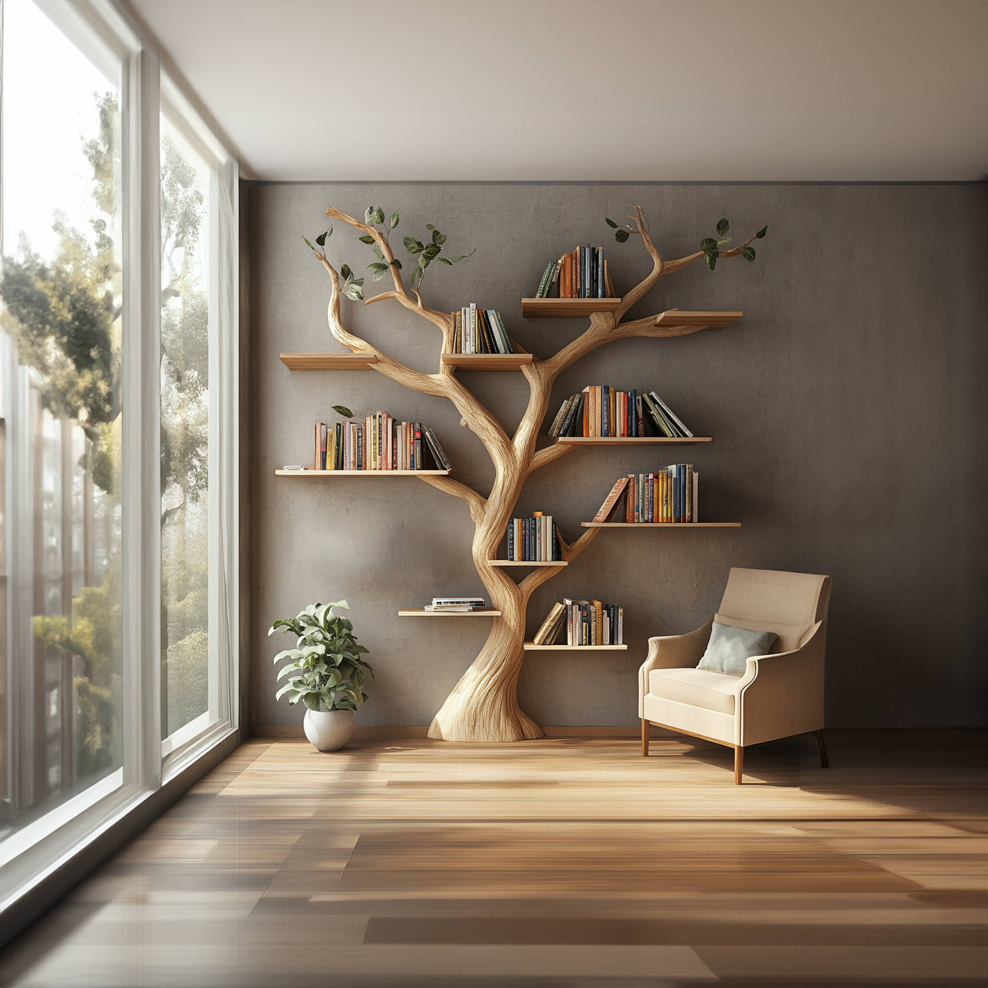 Rustic Wall Shelf Living Room Large Organizer SINLKITB328