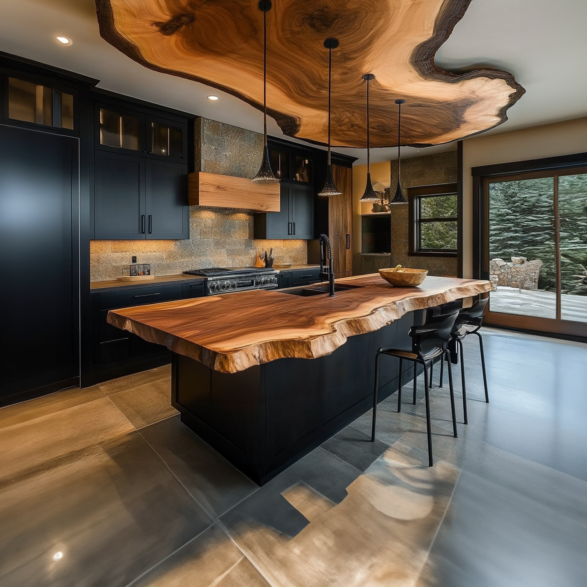 Rustic Industrial Luxury Kitchen Island Kitchen Or Home Bar SINLKIKI125