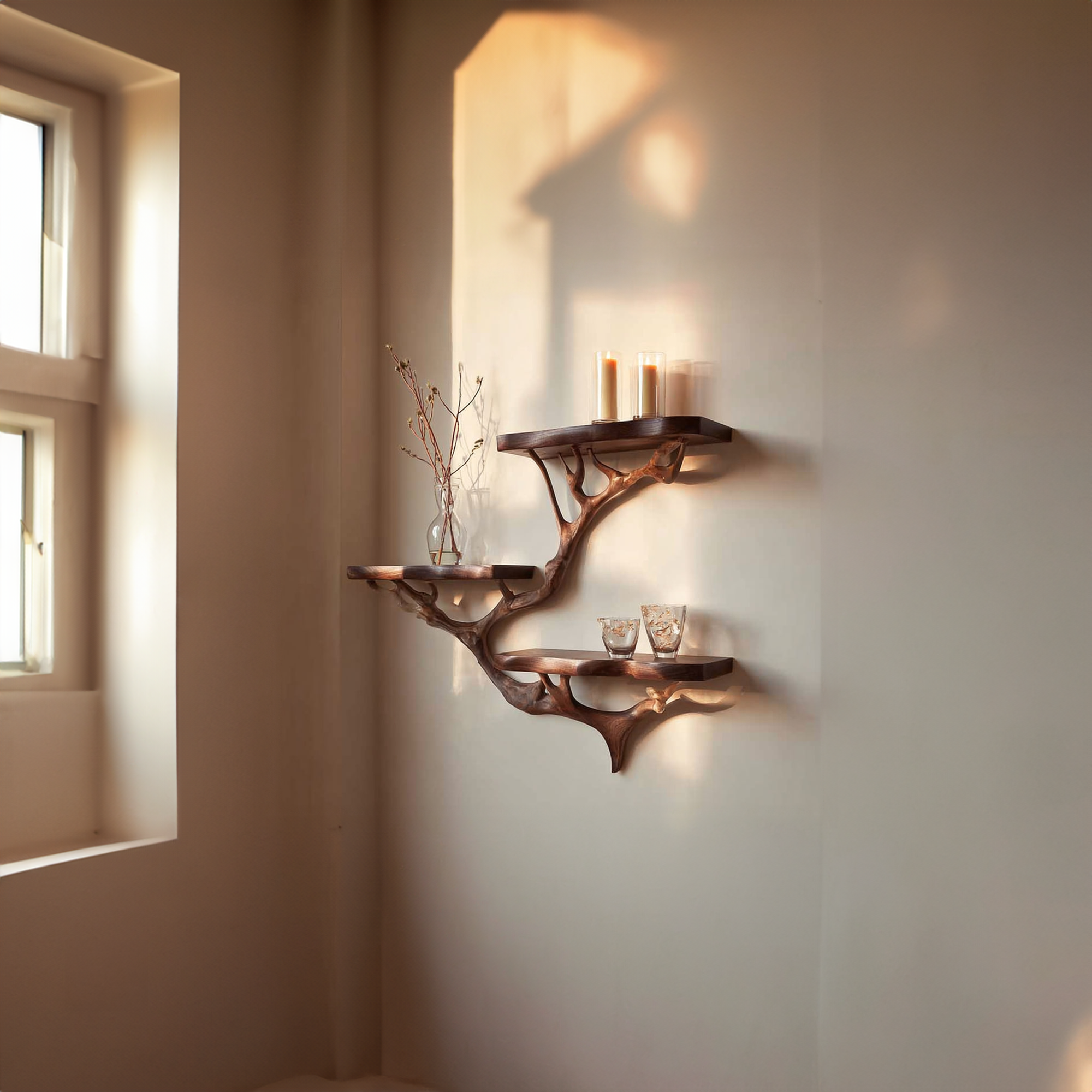 Rustic Floating Shelf Bedroom Or Living Room SINLKIFL118