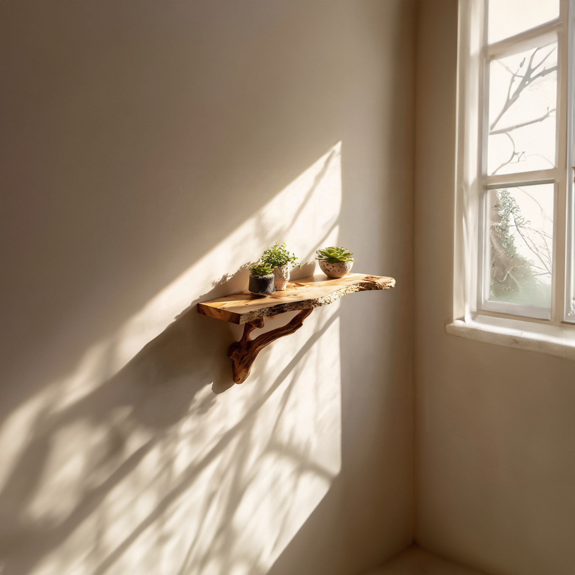 Rustic Floating Shelf Hallway Or Living Room SINLKIFL123