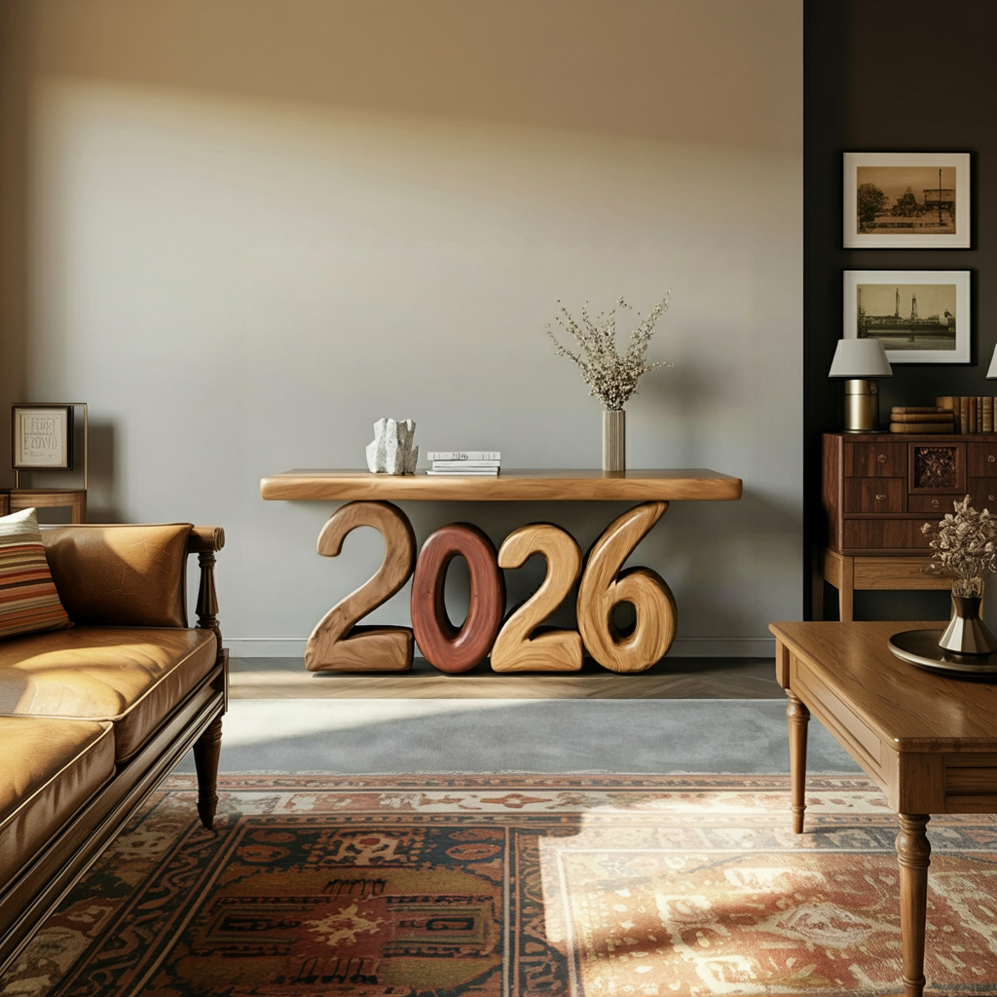 Sculptural Modern Console Table Living Room And Entryway SINLKICS424