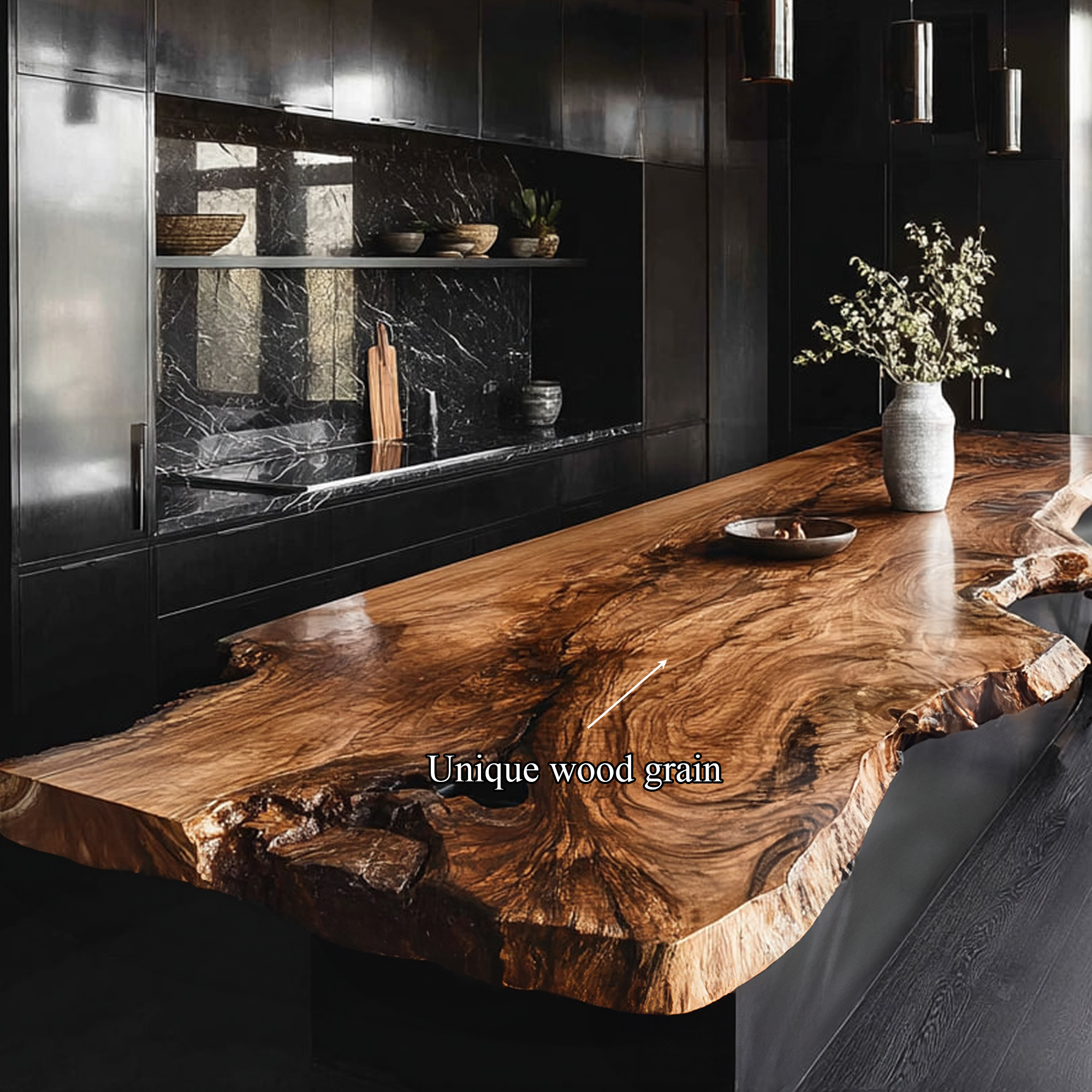 Rustic Contemporary Kitchen Island Kitchen Or Breakfast Area SINLKIBE111