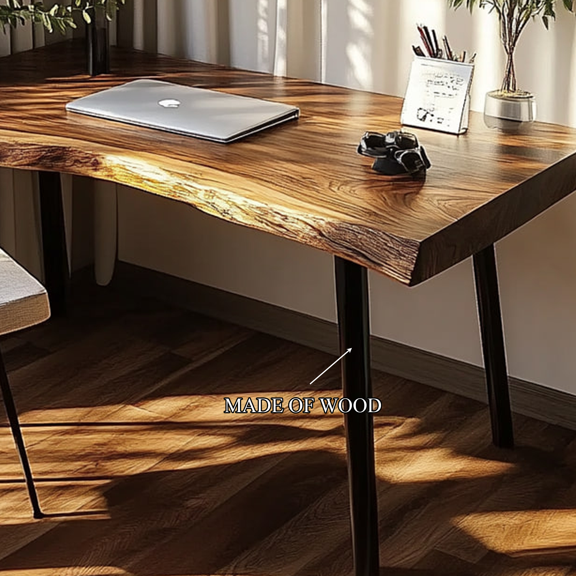 Rustic Modern Desk Bedroom And Study Room SINLKIDK016