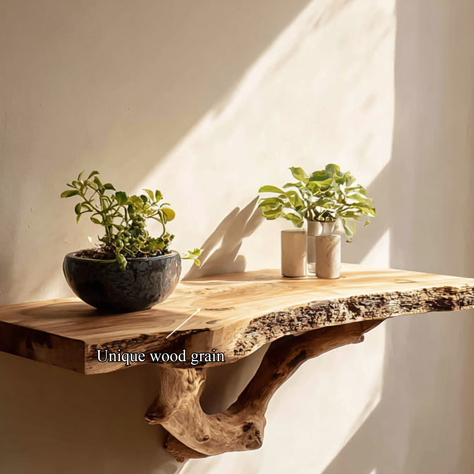 Rustic Floating Shelf Bedroom Or Office SINLKIFL122