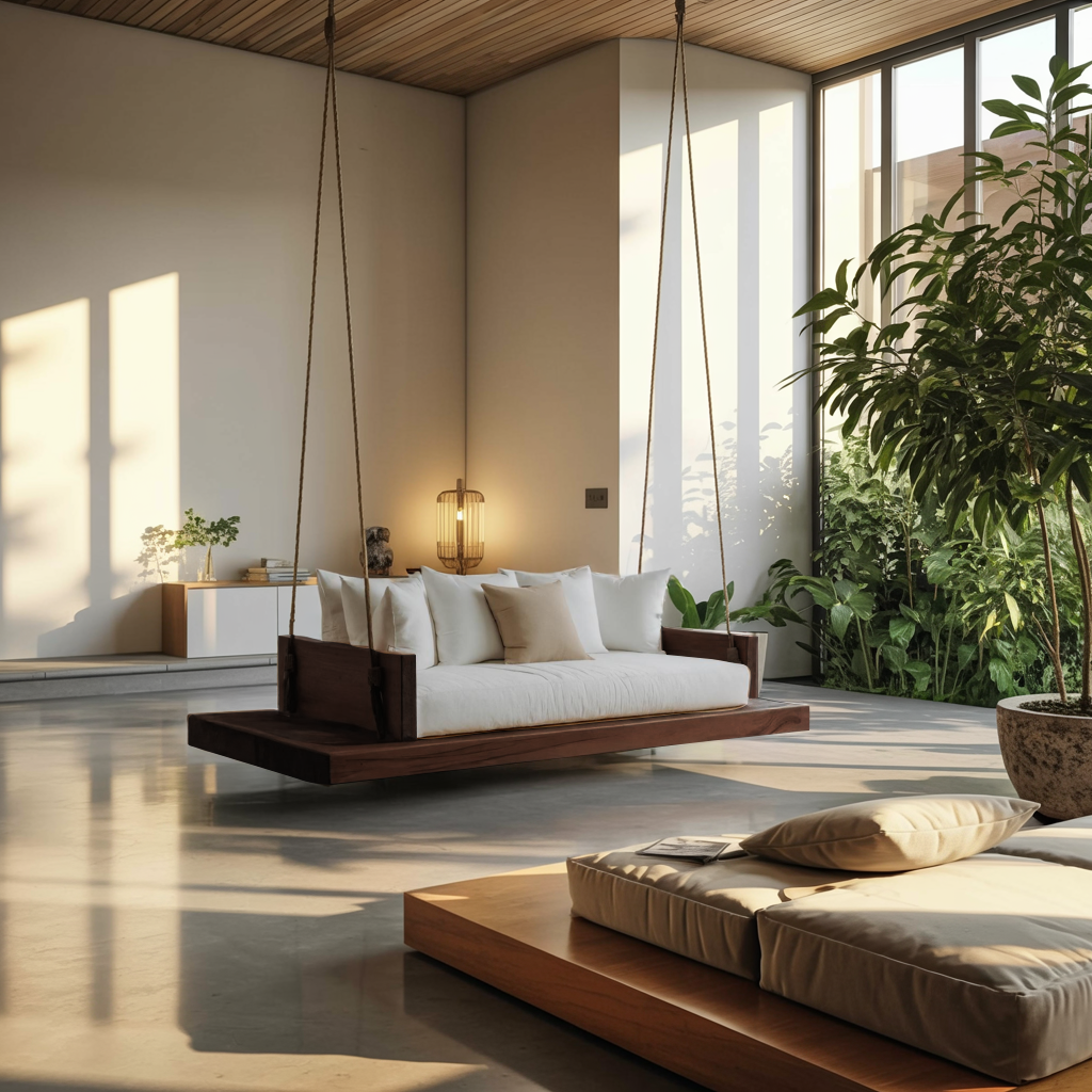 Modern Hanging Ceiling Swing For Living Room Or Studio SITHHNSG001