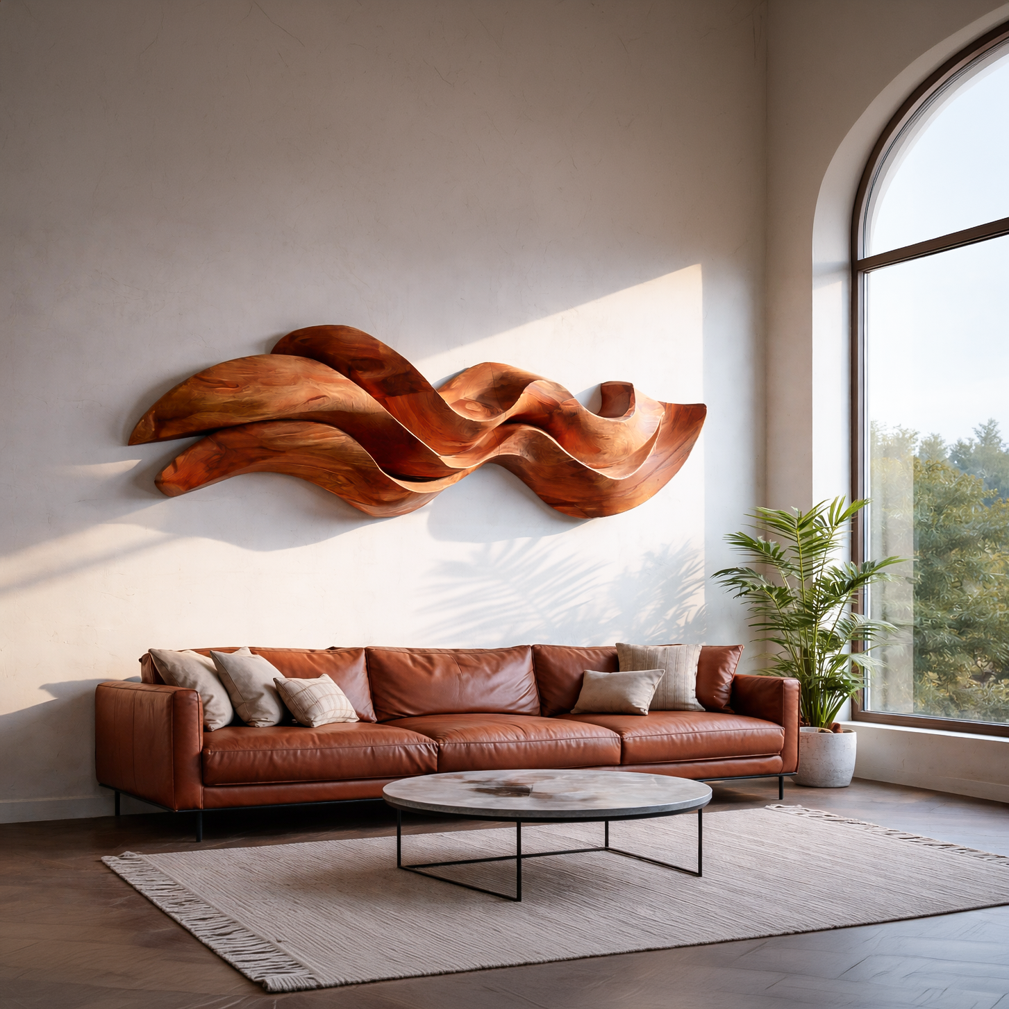 Organic Flowing Wooden Wall Art For Home Styling RTTHTTWA086