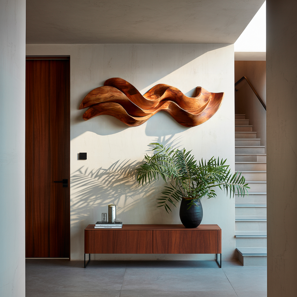 Organic Flowing Wooden Wall Art For Home Styling RTTHTTWA086