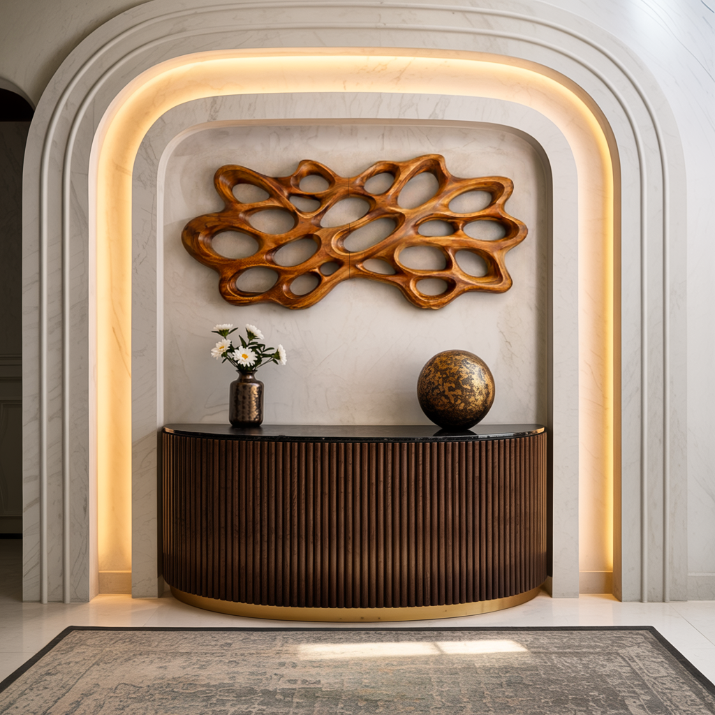 Contemporary Wood Wall Art For Bedroom Wall RTTHTTWA103