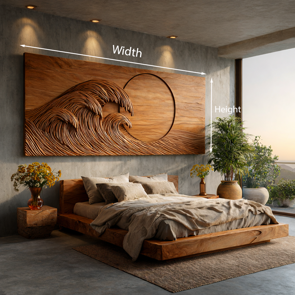 Artistic Wooden Seascape Wall Art For Modern Home RTTHTTWA117