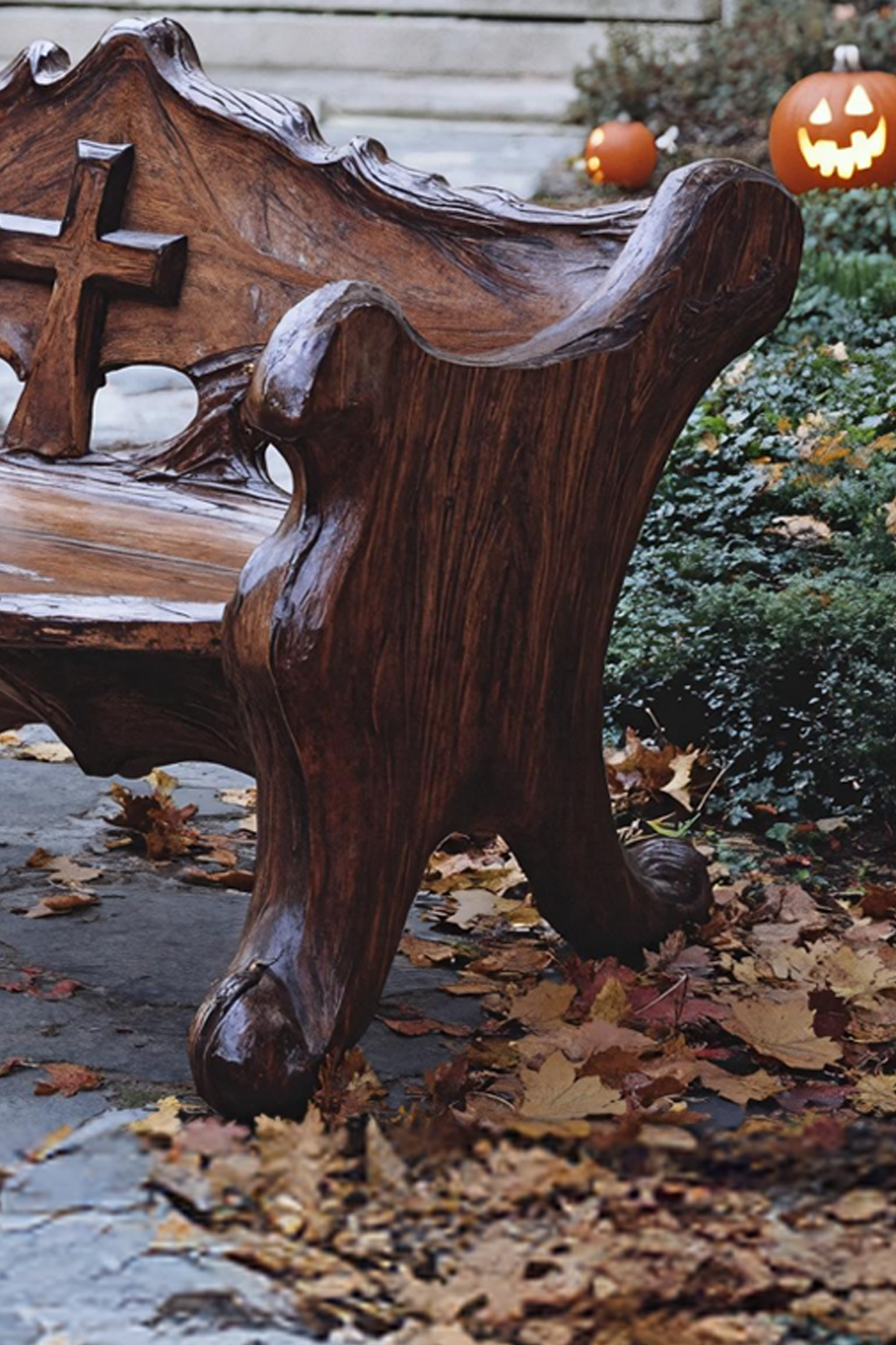 Mid Century Live Edge Outdoor Bench For Outdoor Decor Ideas SILDTTNHOB011