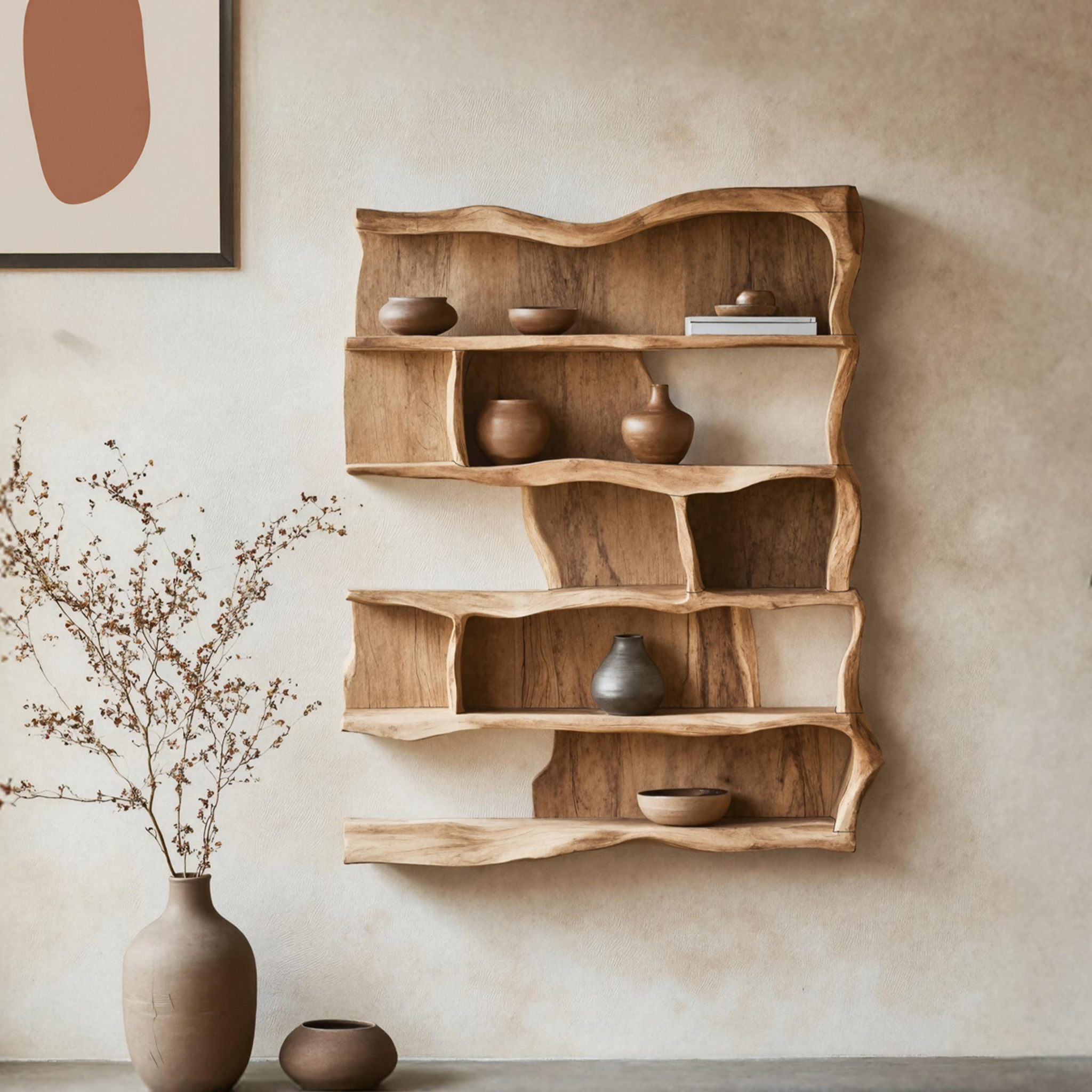 Rustic Live Edge Floating Shelf For Nursery Decor Ideas SILDTTNWMS011