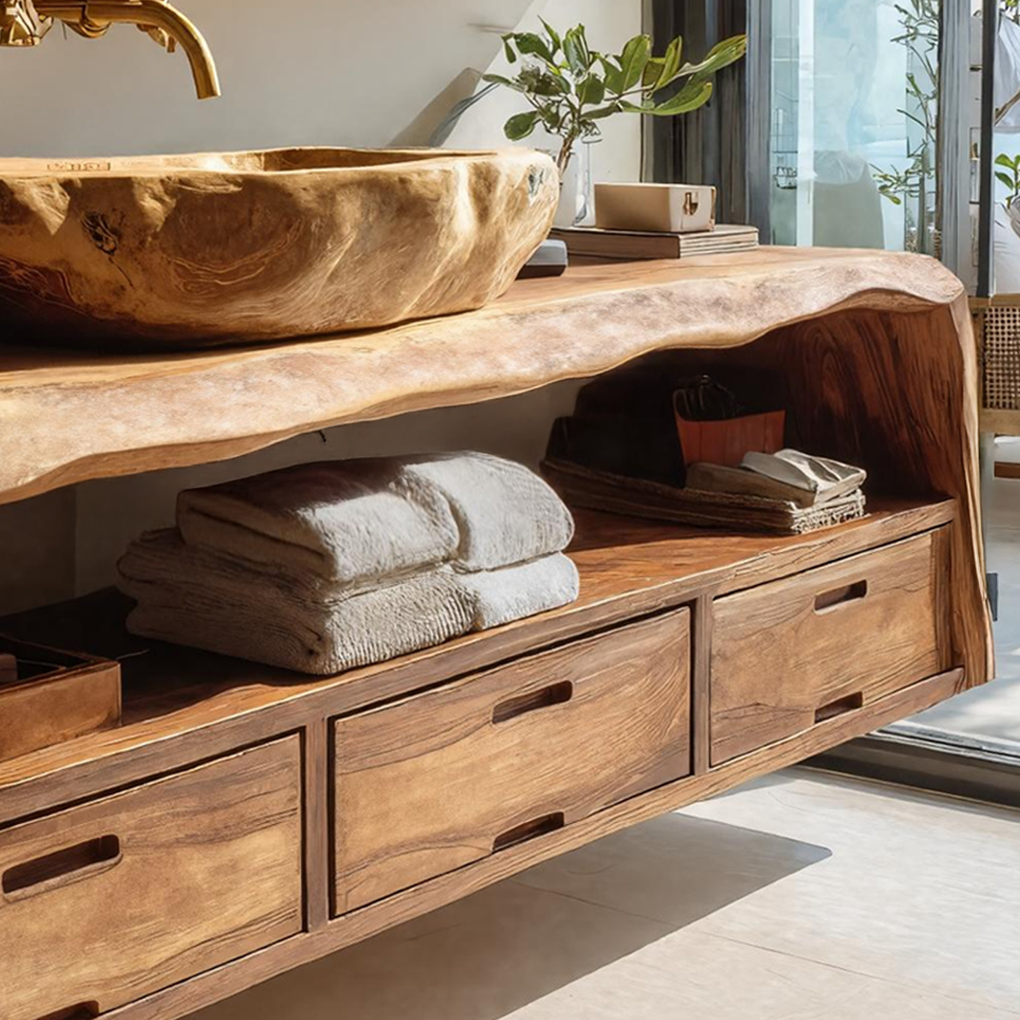Farmhouse Floating Vanity For Bathroom Storage Ideas SILDTTRBRV023