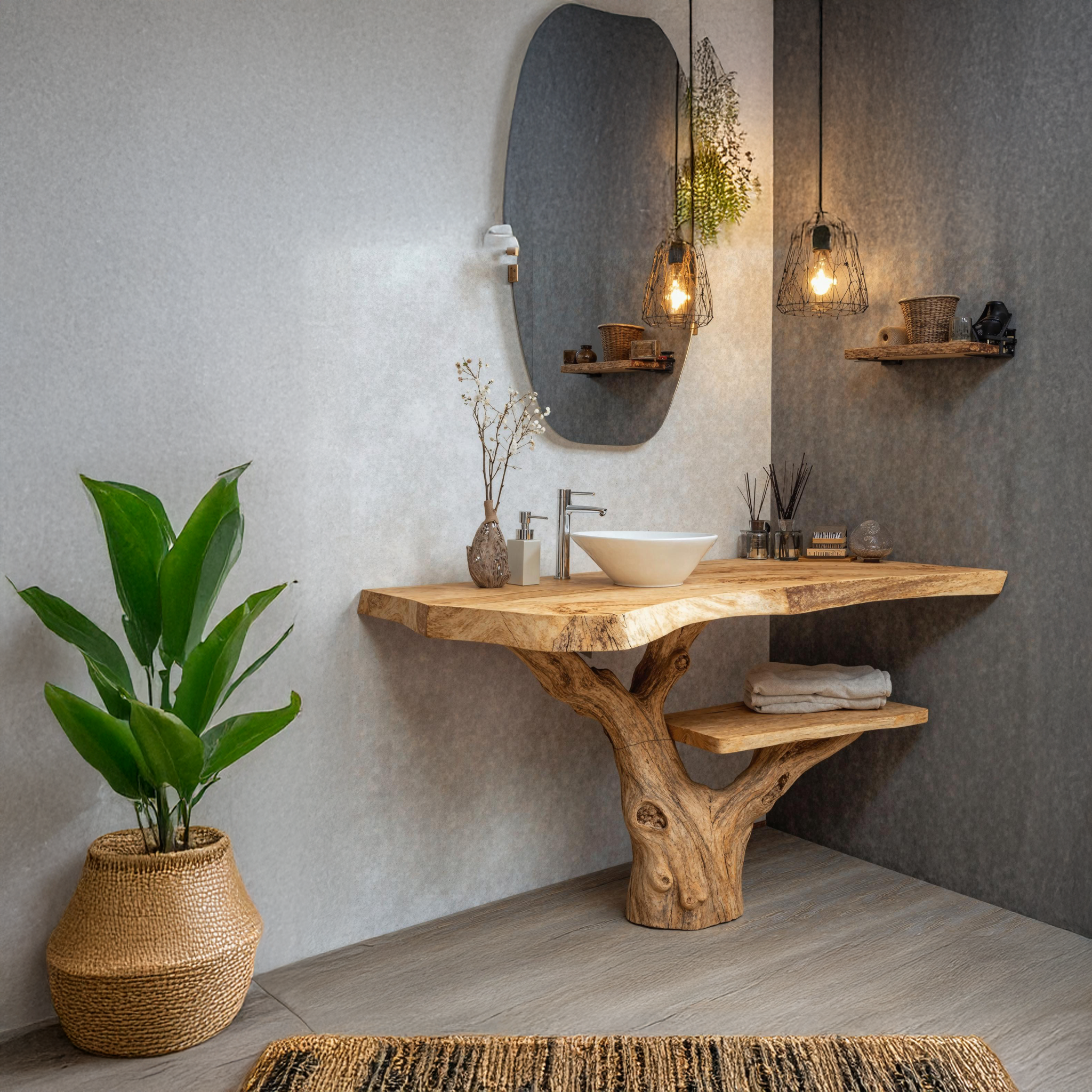 Narrow Bathroom Vanity With Sink For Small Space Solutions SILDTBRV155